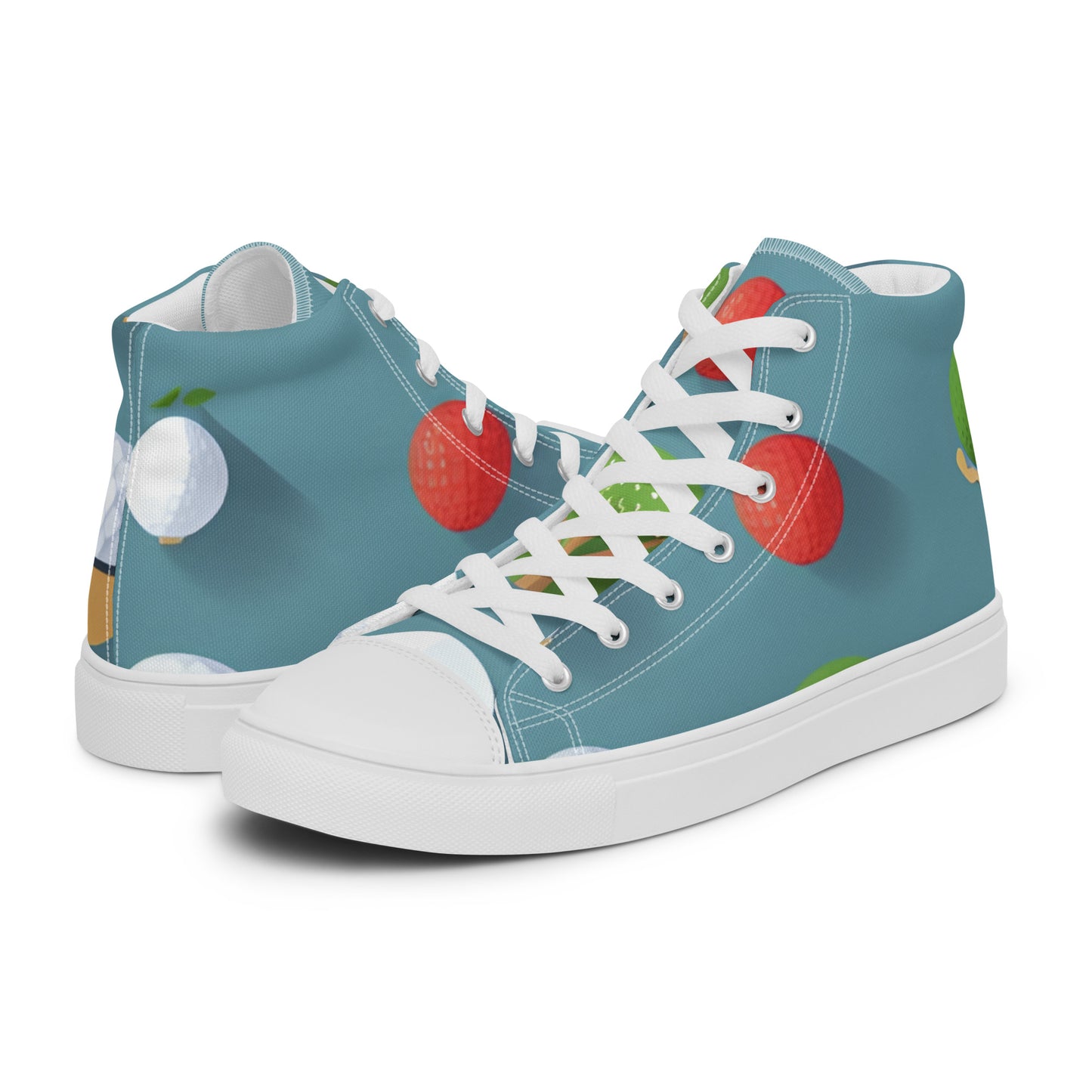 Women’s high top canvas shoes