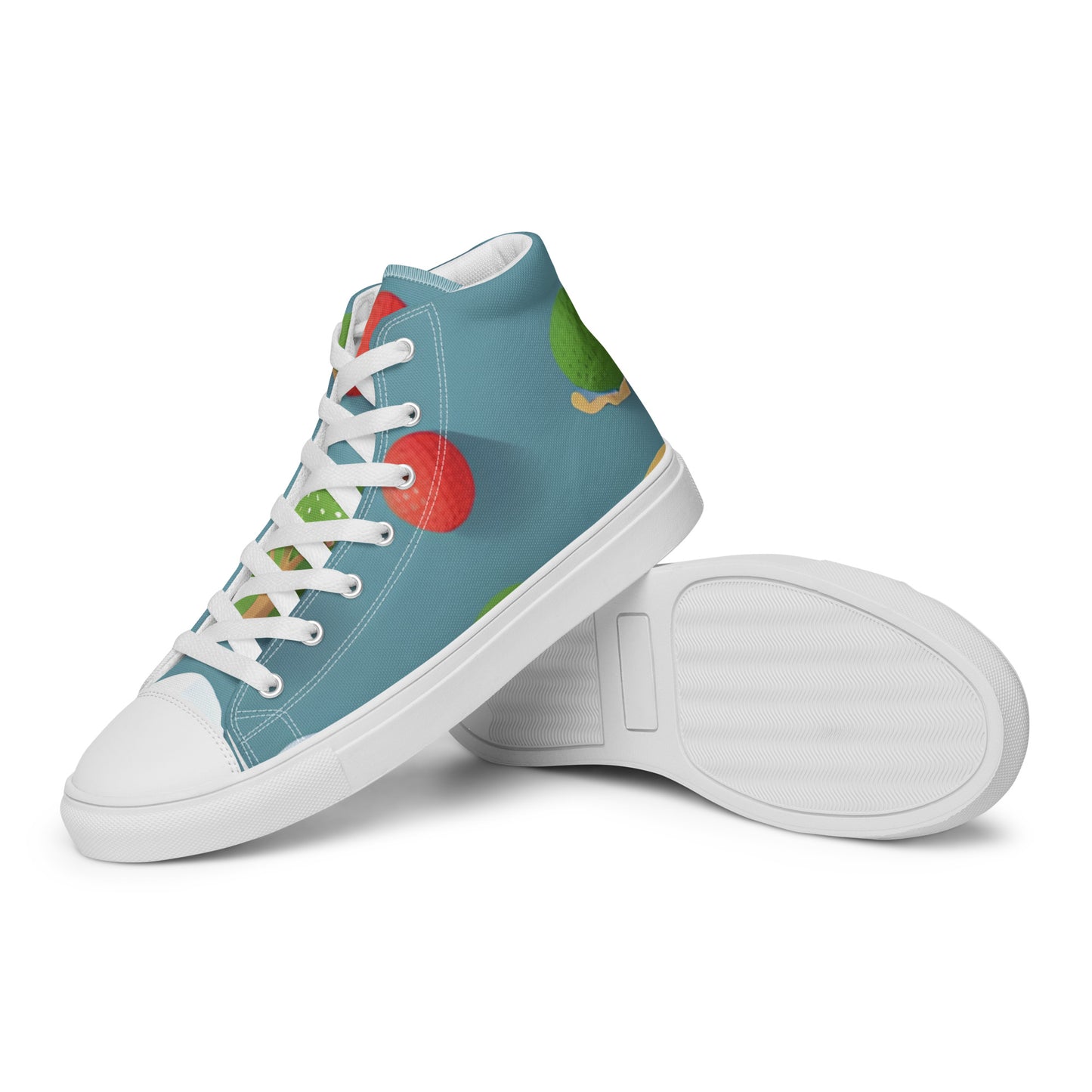 Women’s high top canvas shoes