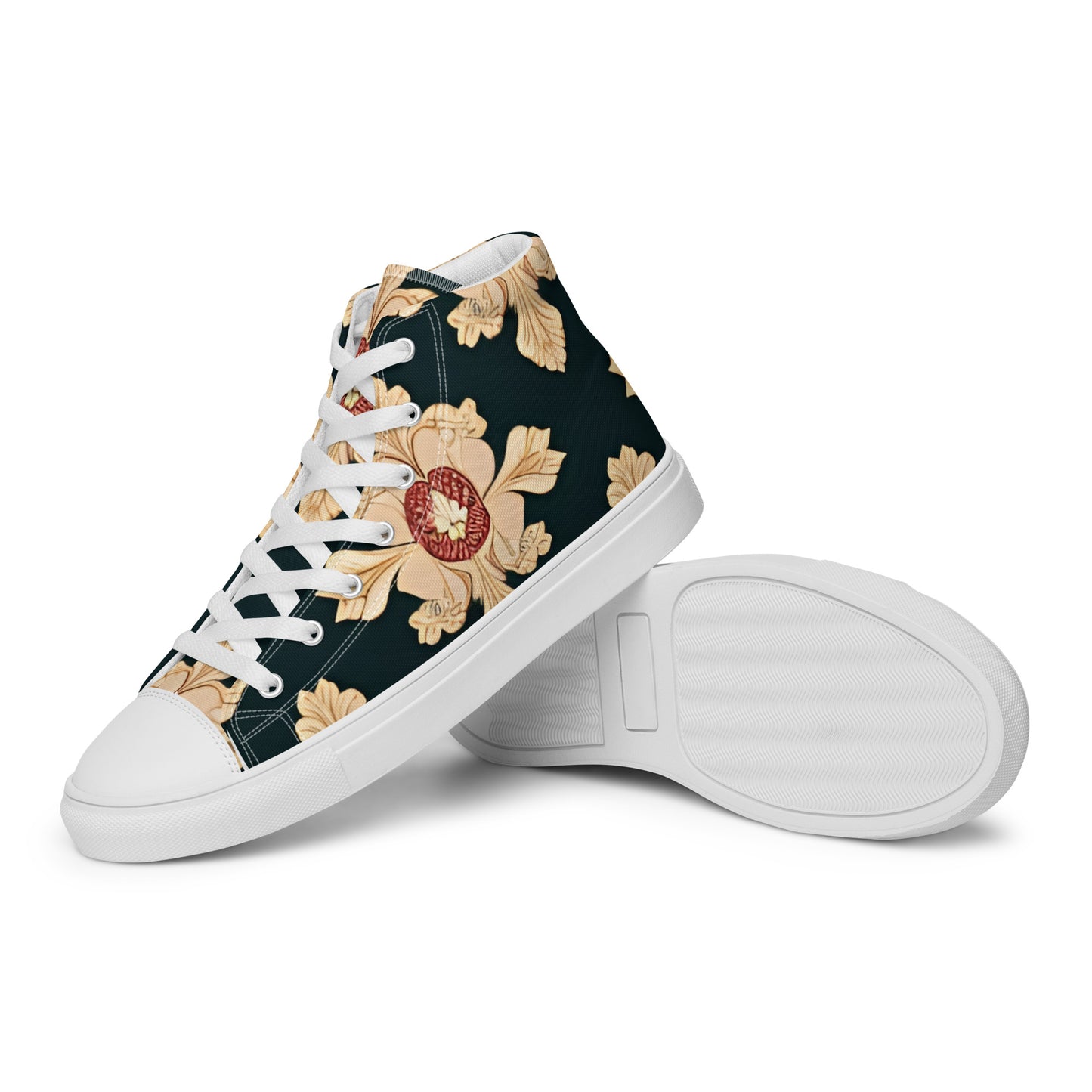 Women’s high top canvas shoes