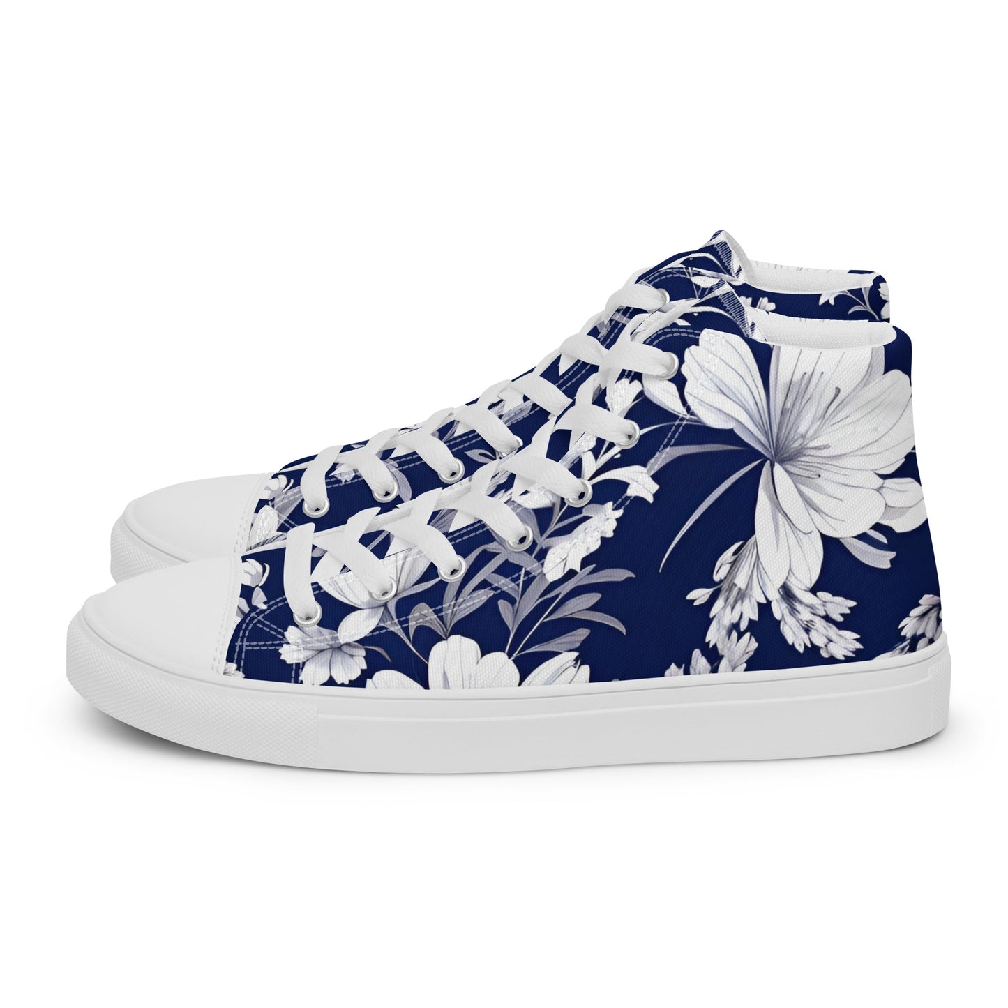 Women’s high top canvas shoes