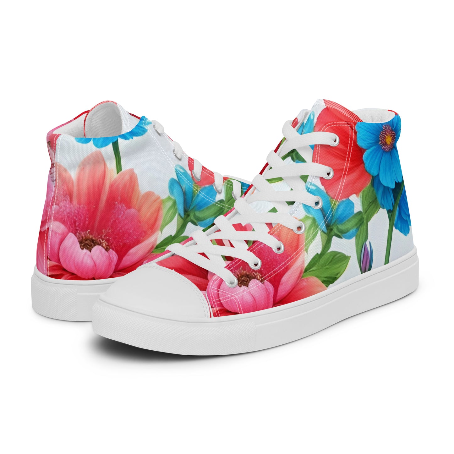 Women’s high top canvas shoes