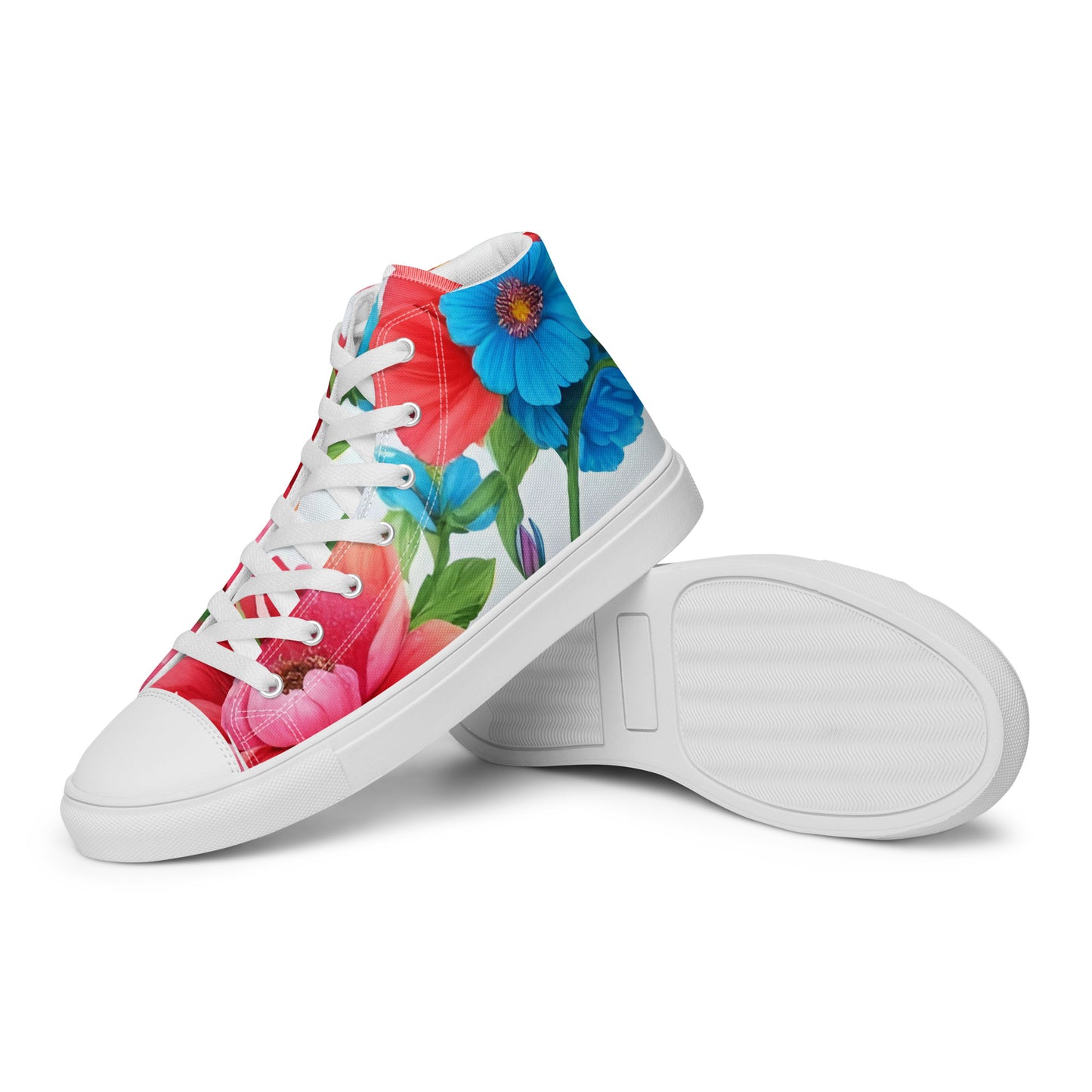 Women’s high top canvas shoes