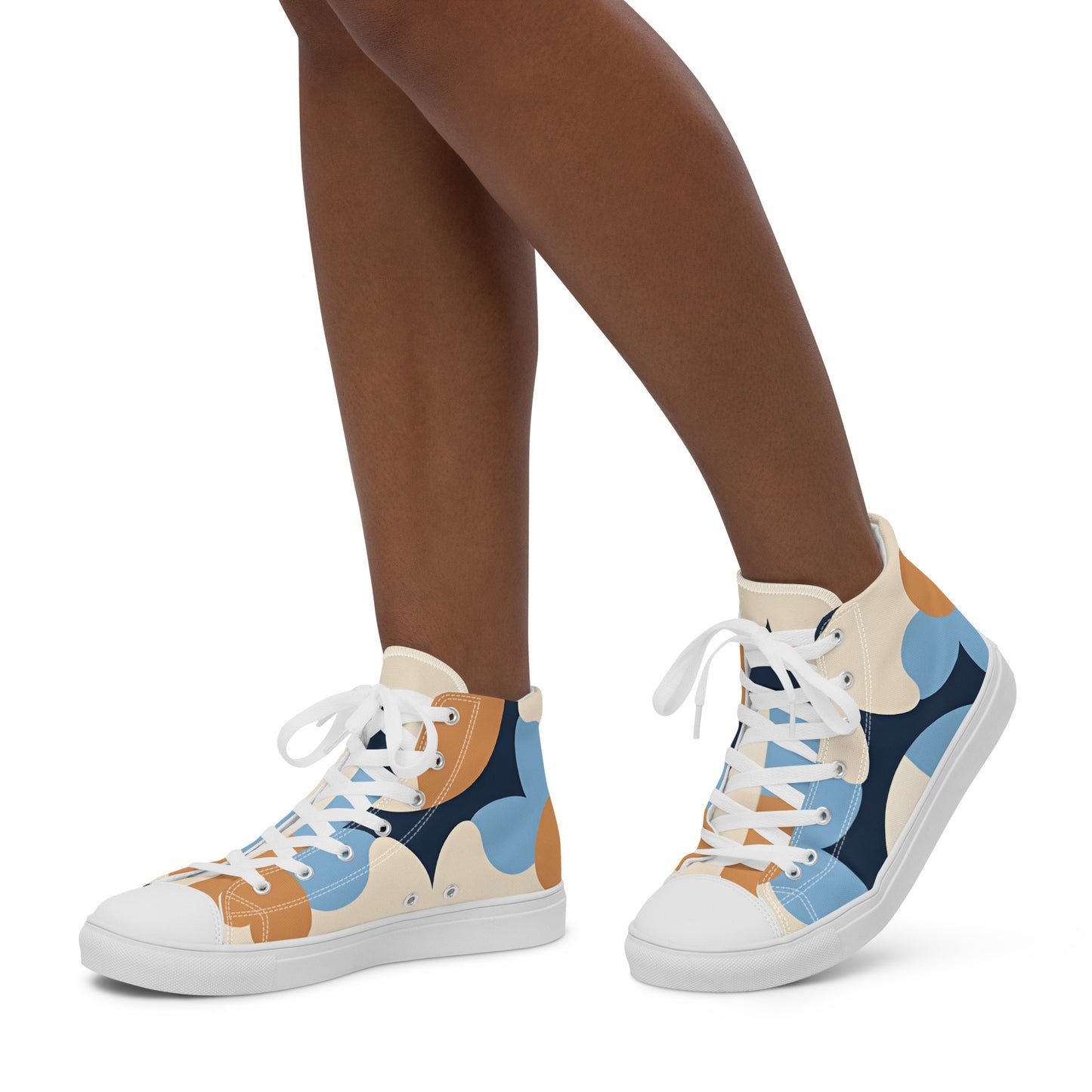 Women’s high top canvas shoes