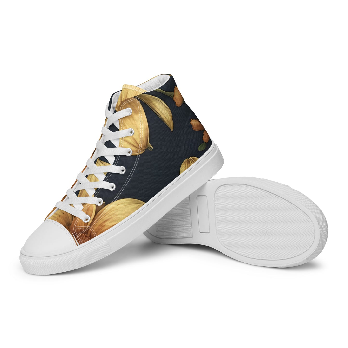 Women’s high top canvas shoes