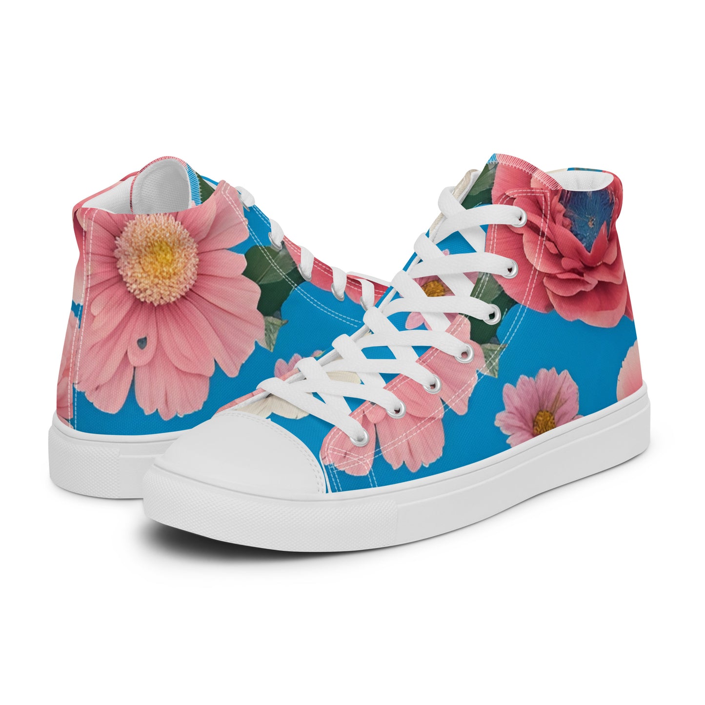 Women’s high top canvas shoes