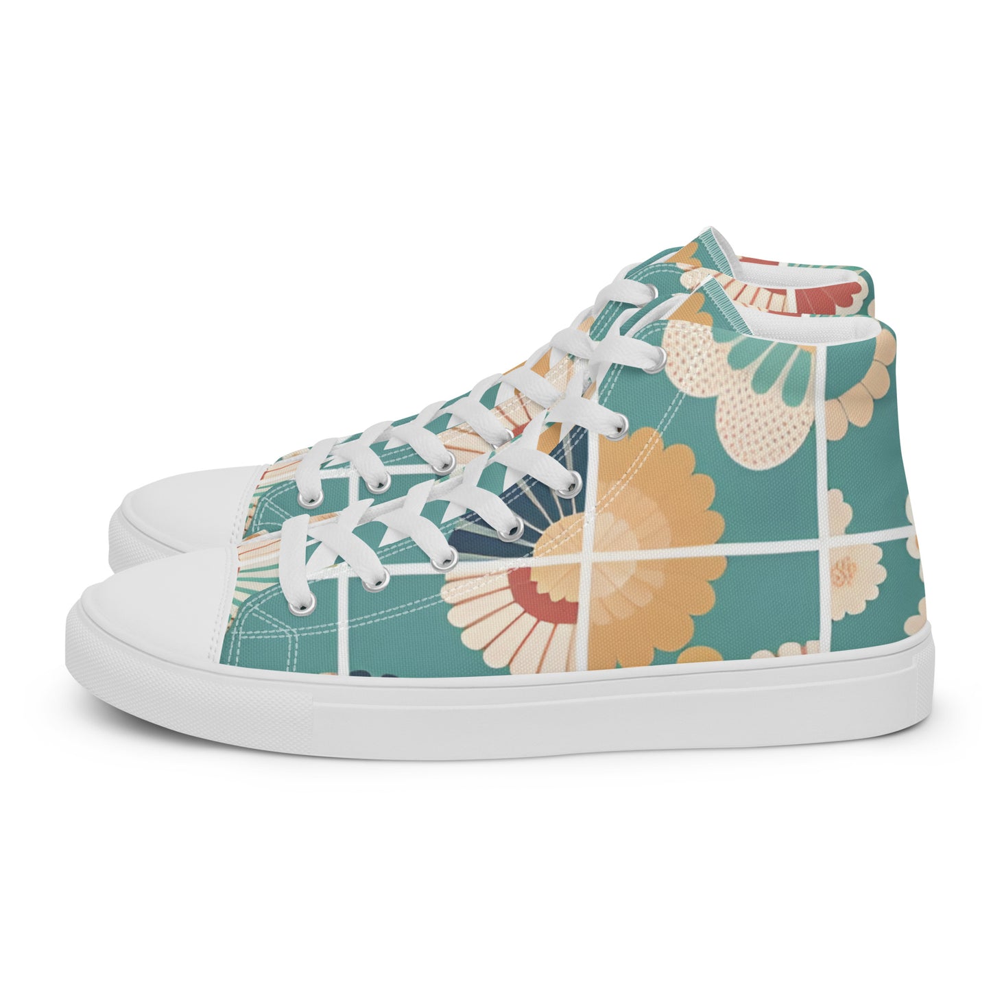 Women’s high top canvas shoes