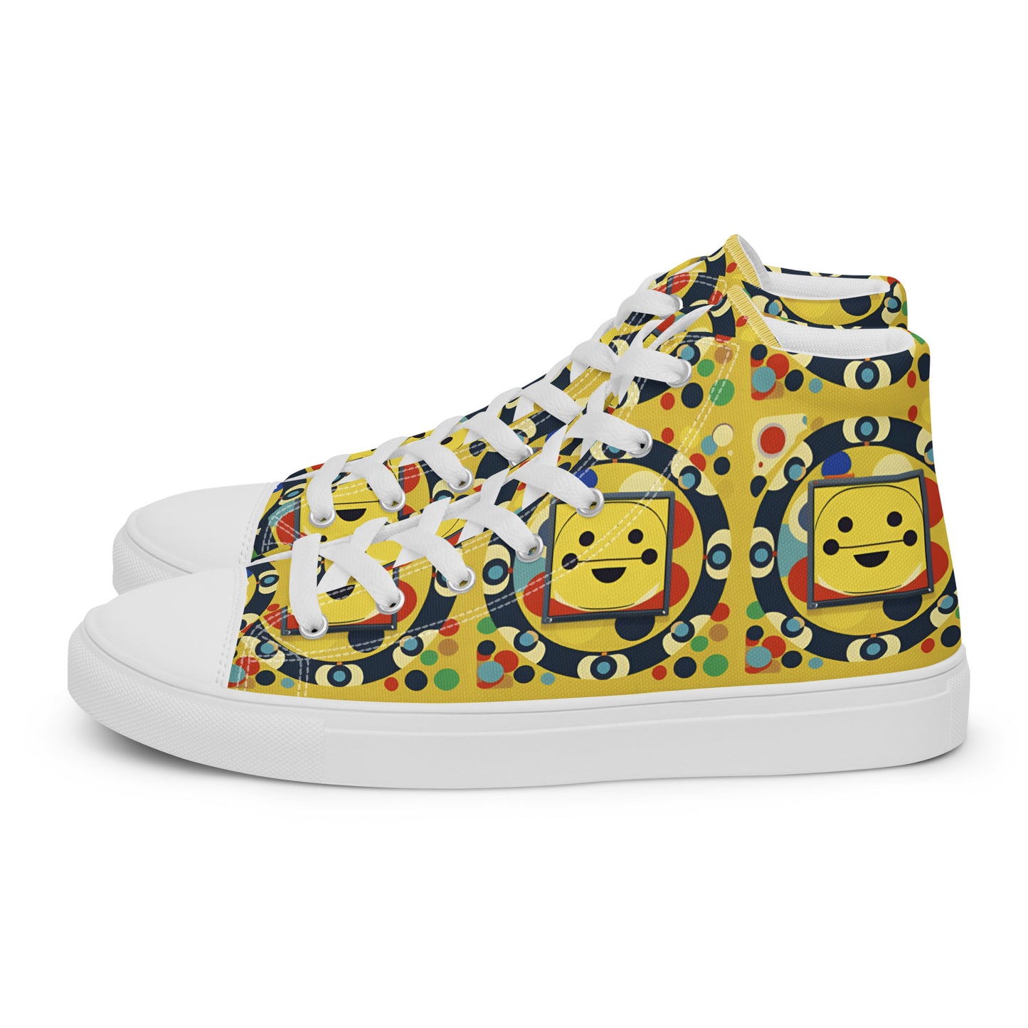 Women’s high top canvas shoes