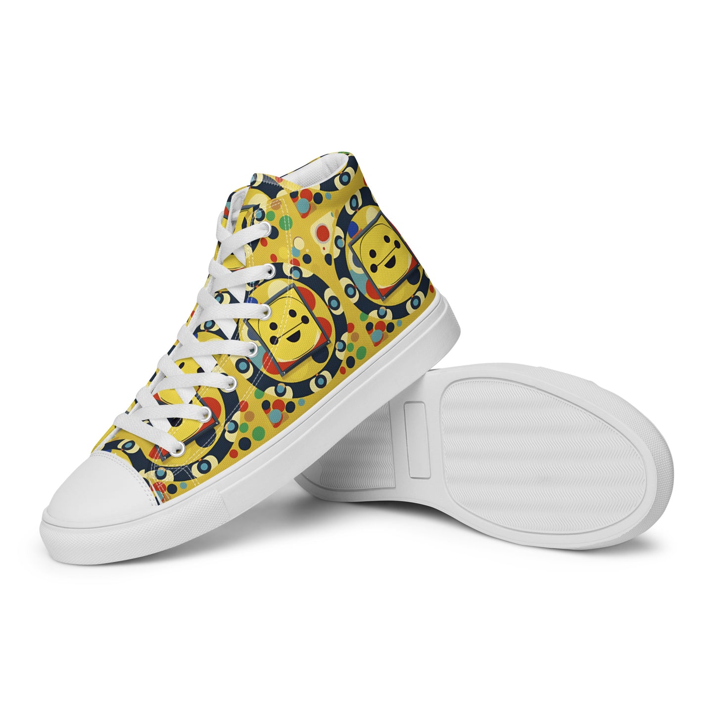 Women’s high top canvas shoes