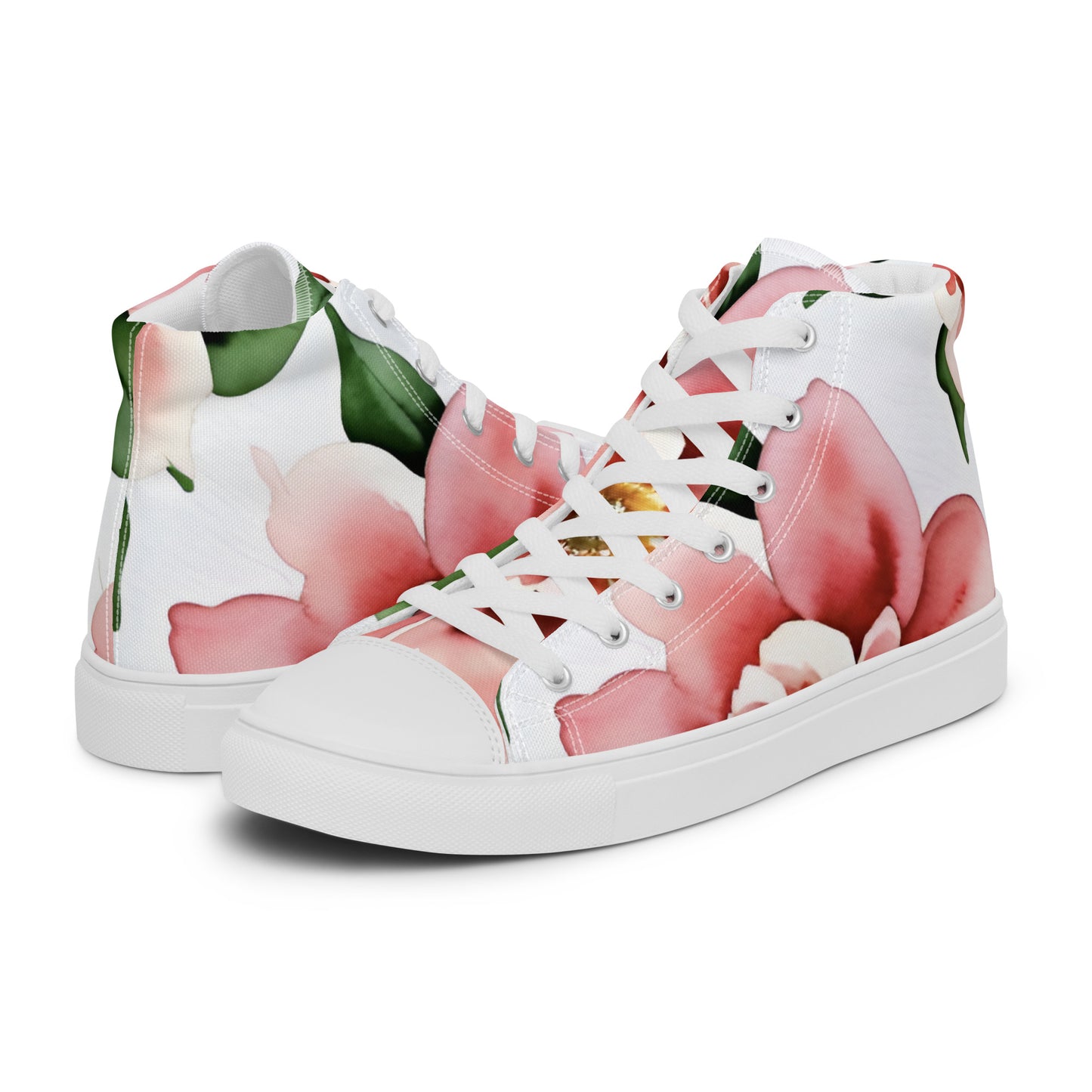 Women’s high top canvas shoes