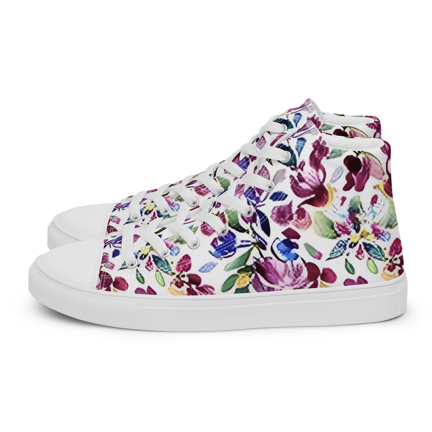 Women’s high top canvas shoes