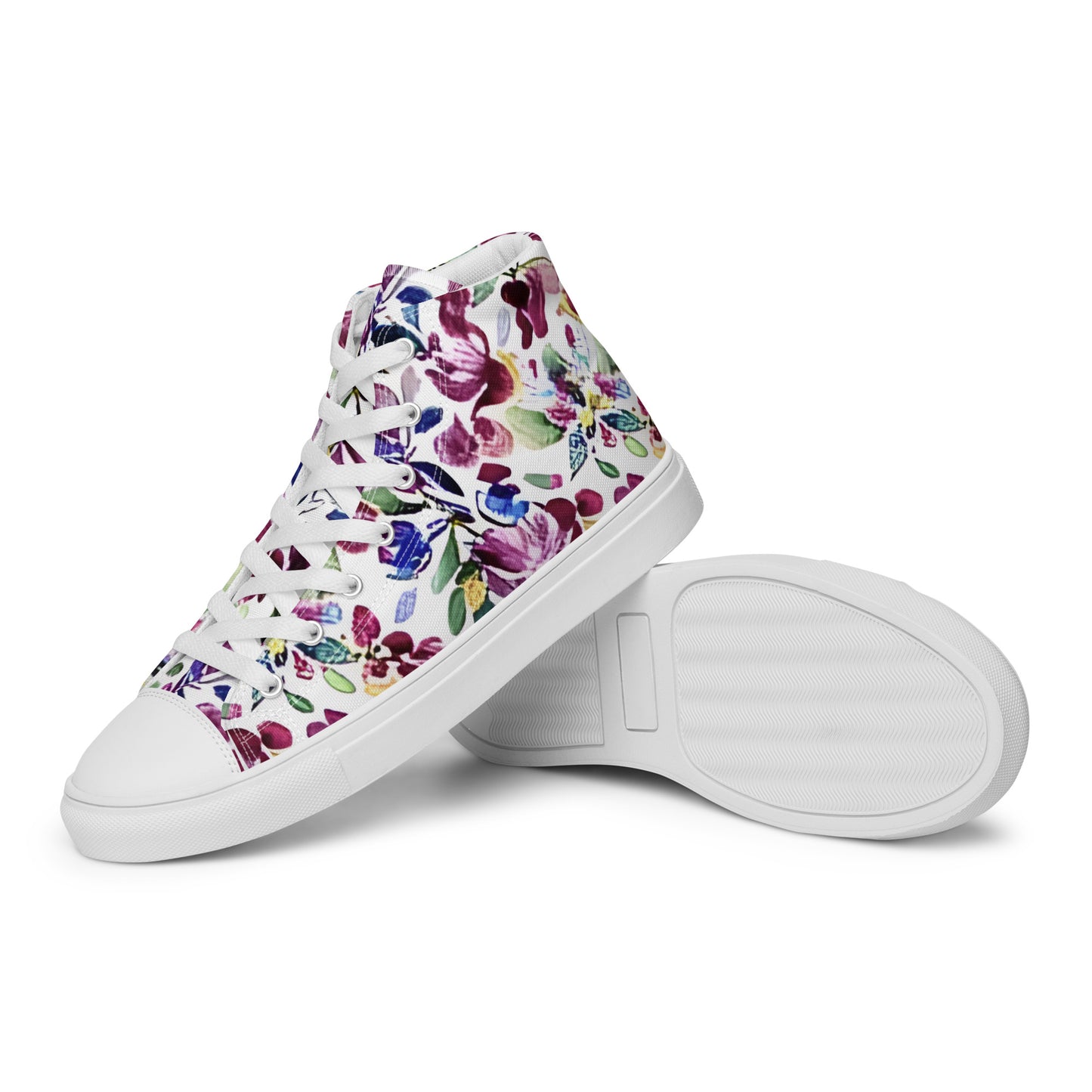 Women’s high top canvas shoes