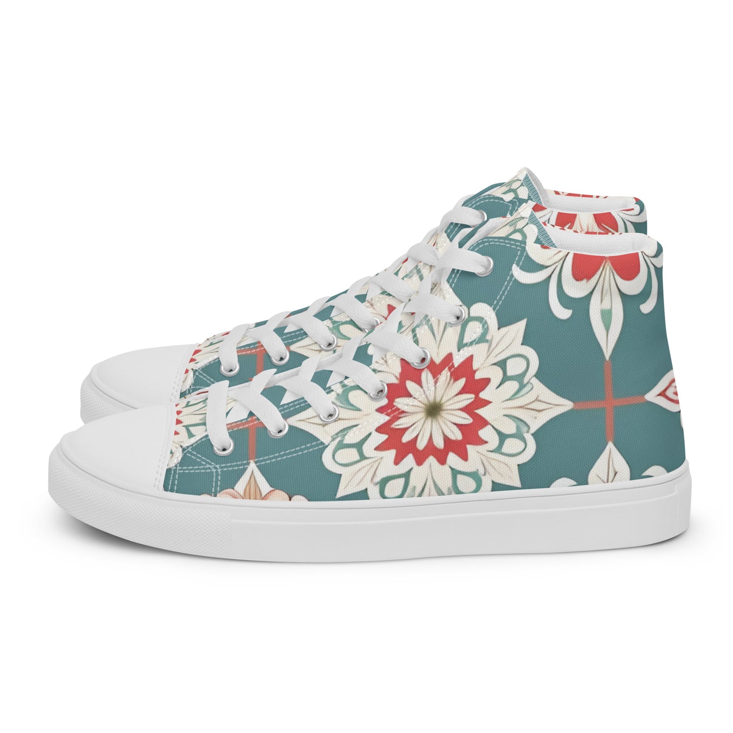 Women’s high top canvas shoes