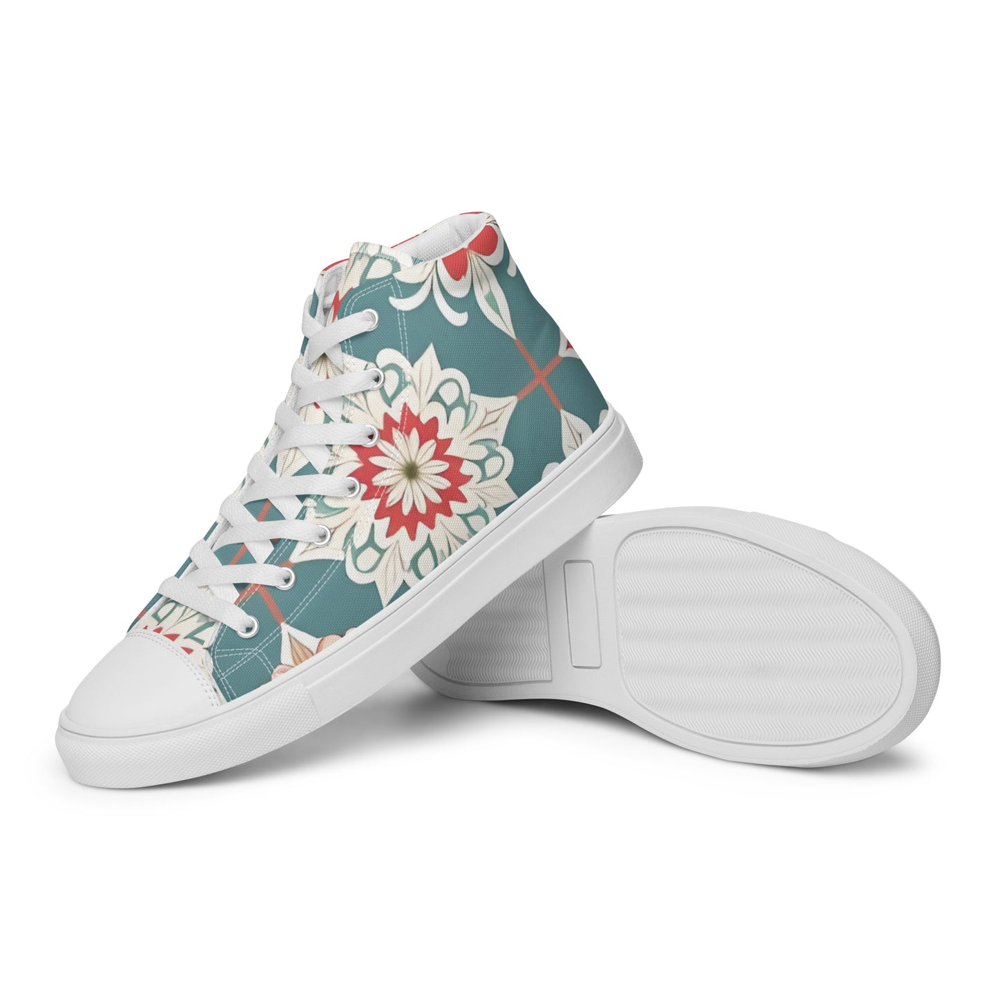 Women’s high top canvas shoes