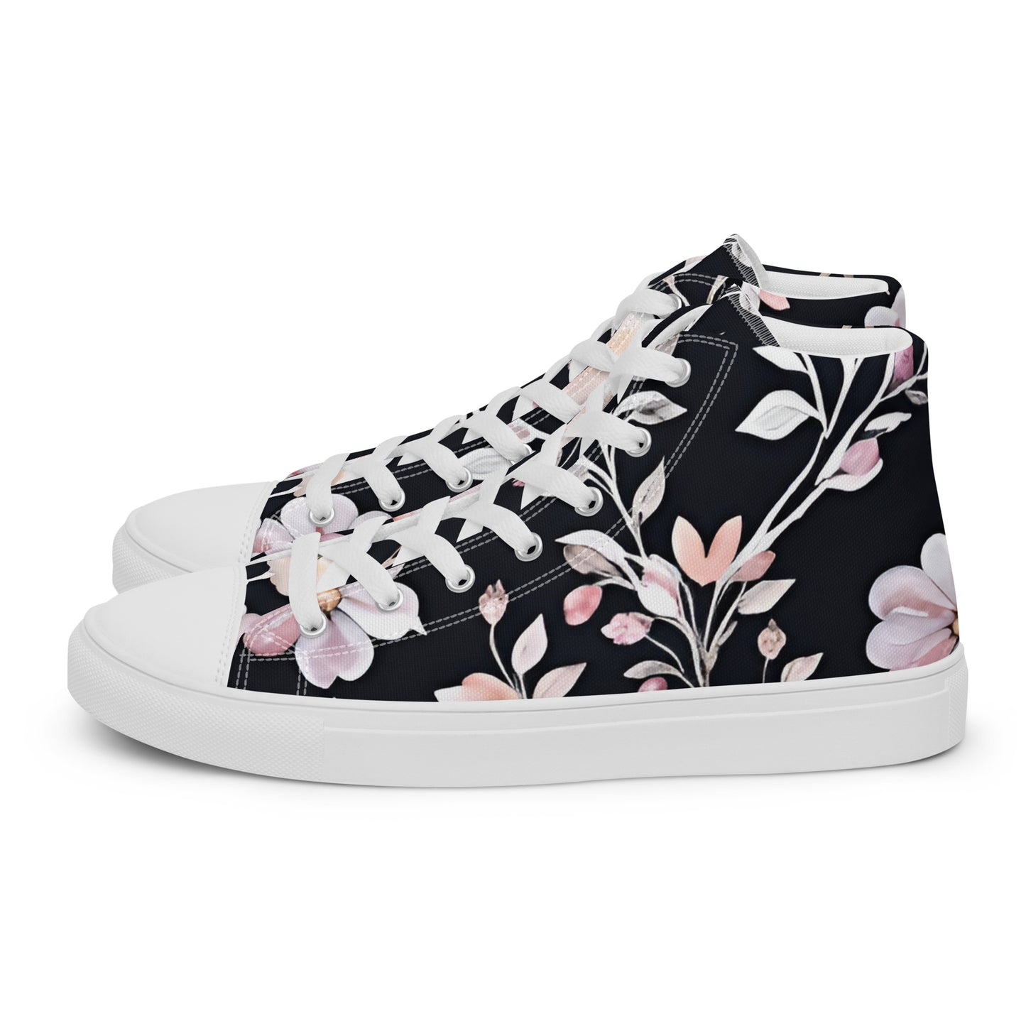 Women’s high top canvas shoes