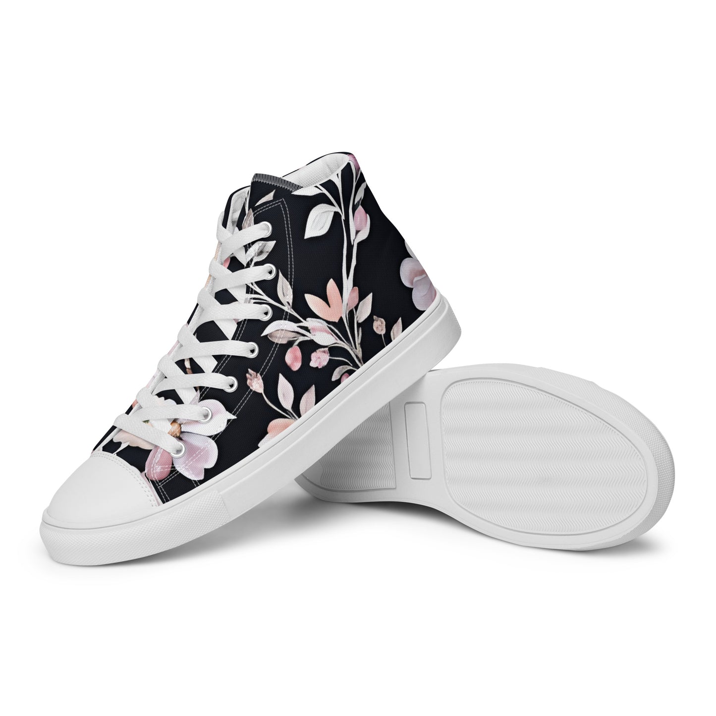 Women’s high top canvas shoes