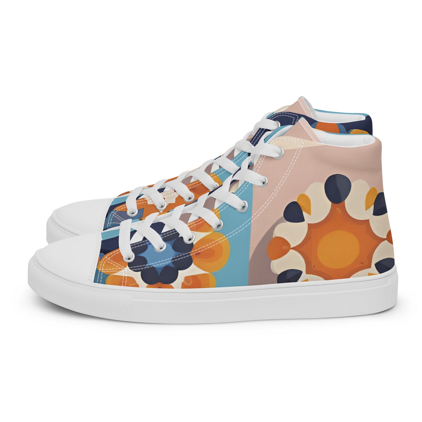 Women’s high top canvas shoes