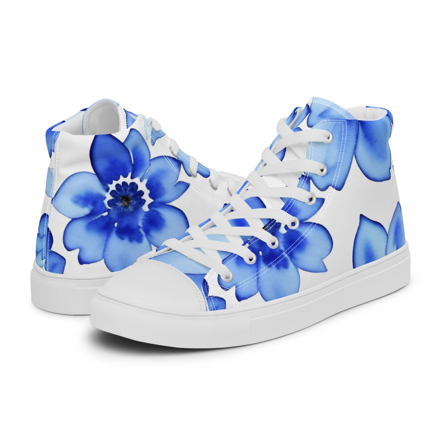 Women’s high top canvas shoes