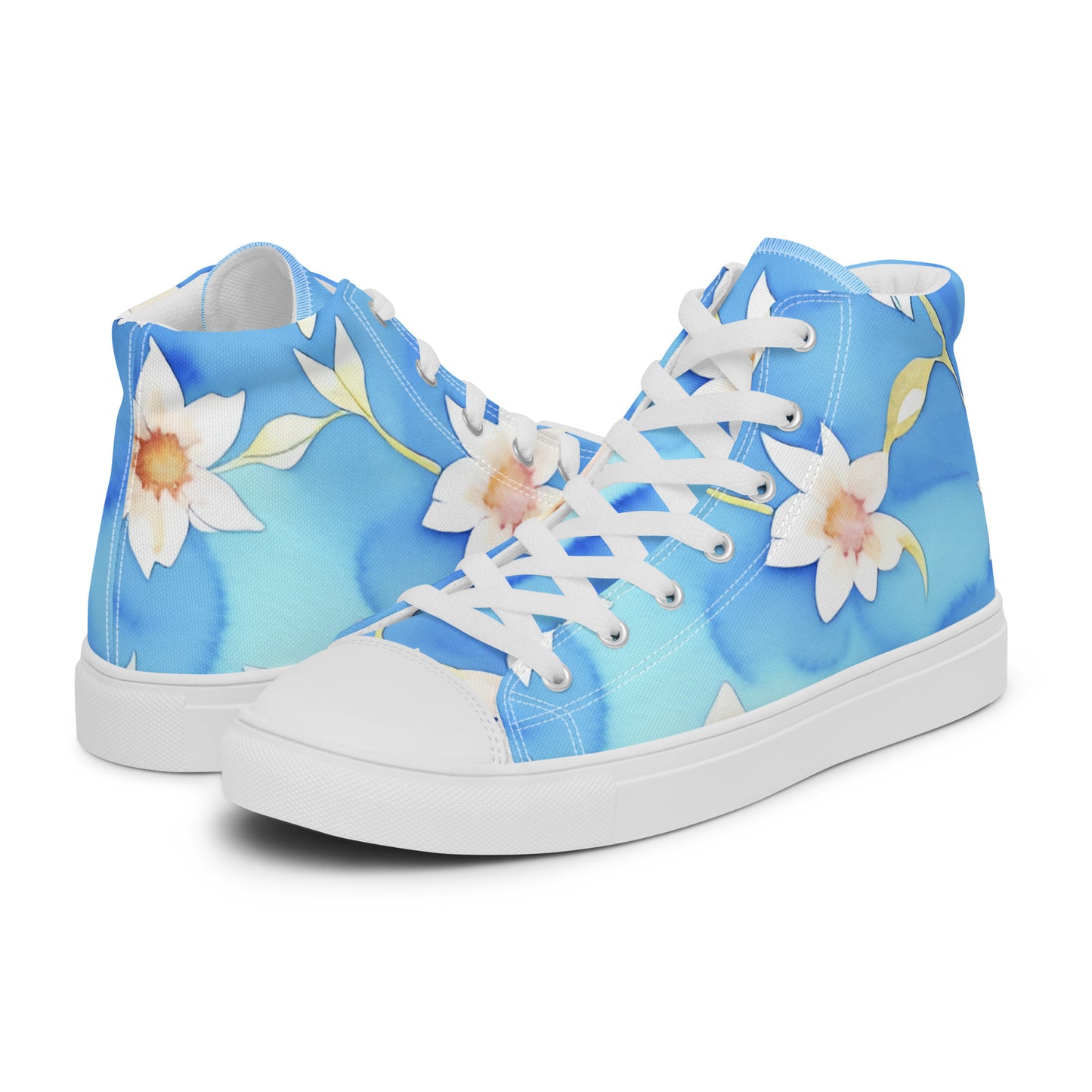 Women’s high top canvas shoes