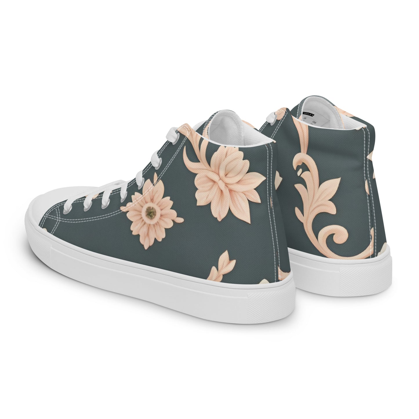 Women’s high top canvas shoes