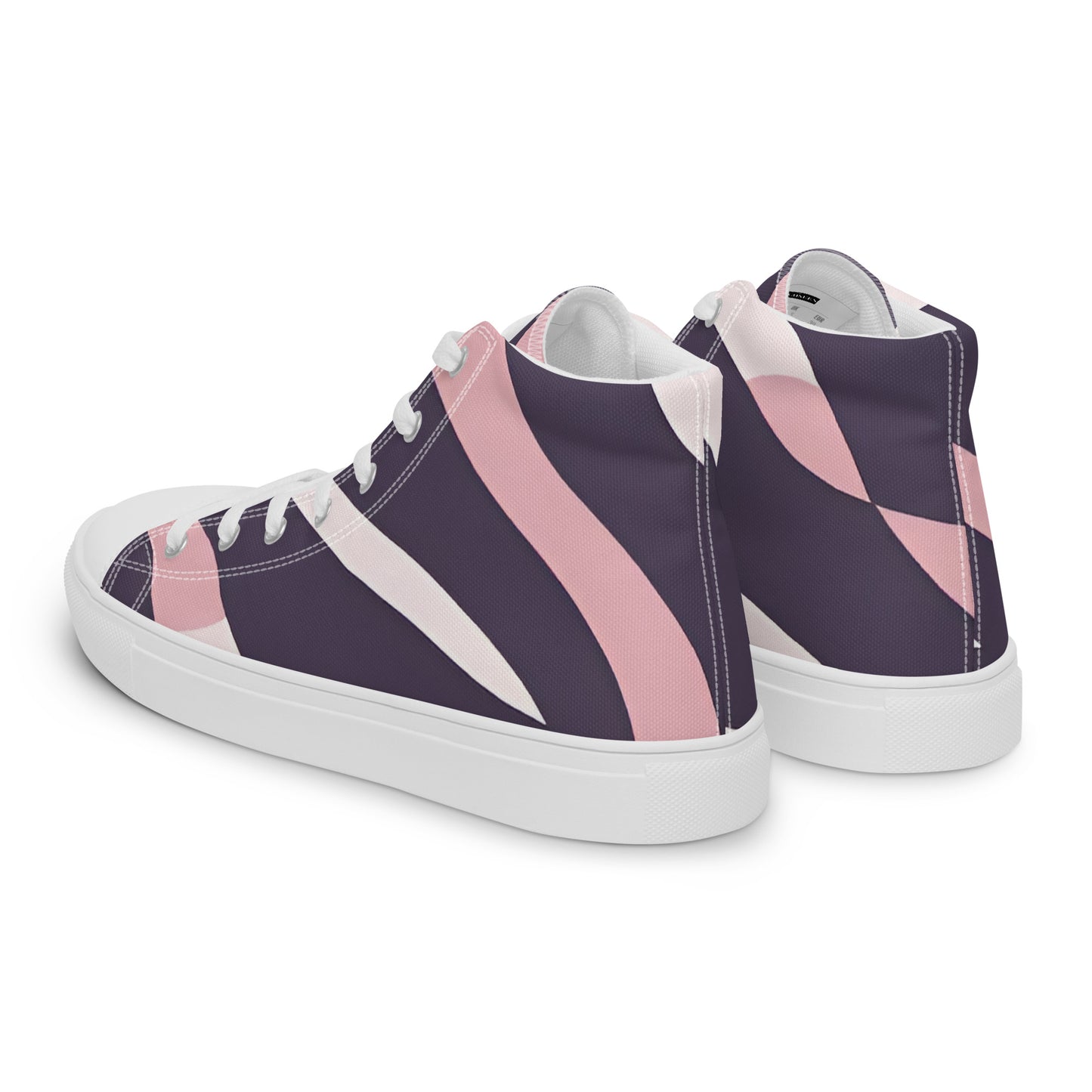 Women’s high top canvas shoes