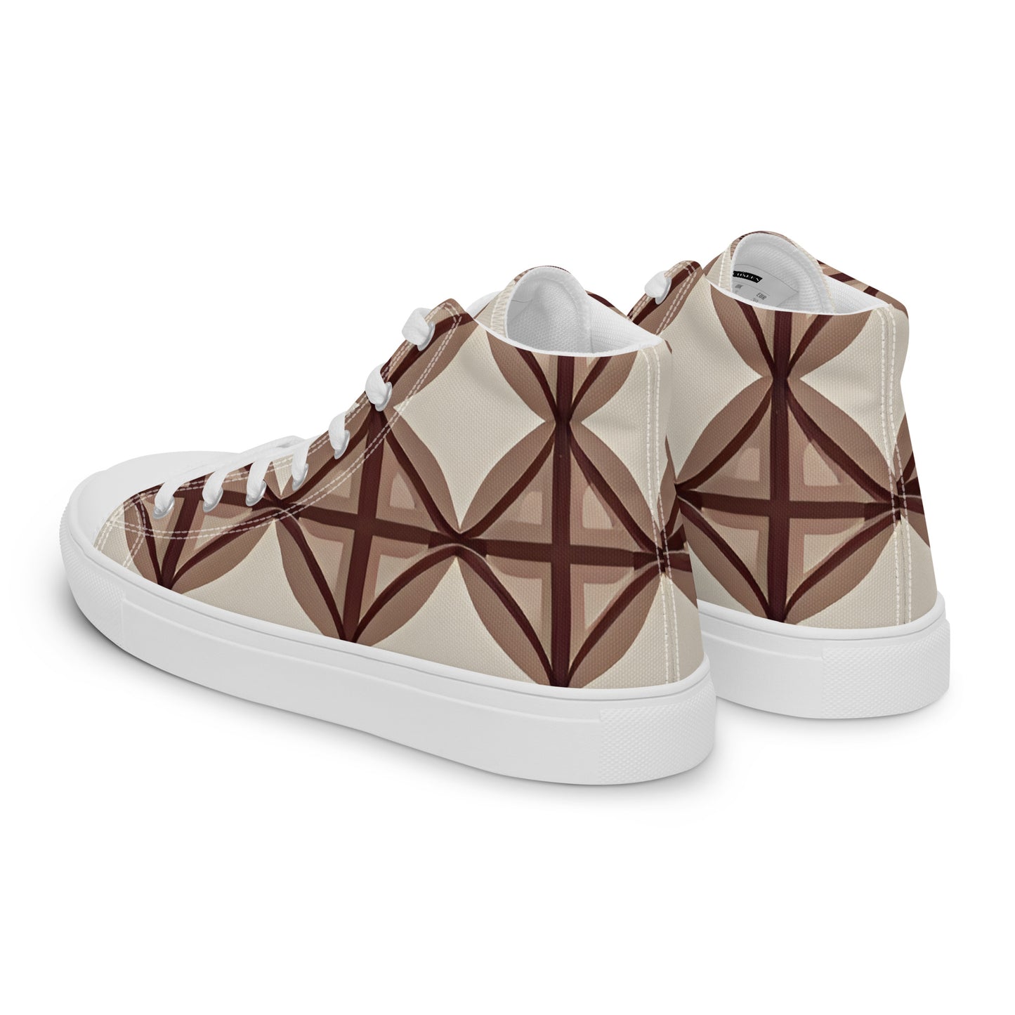 Women’s high top canvas shoes