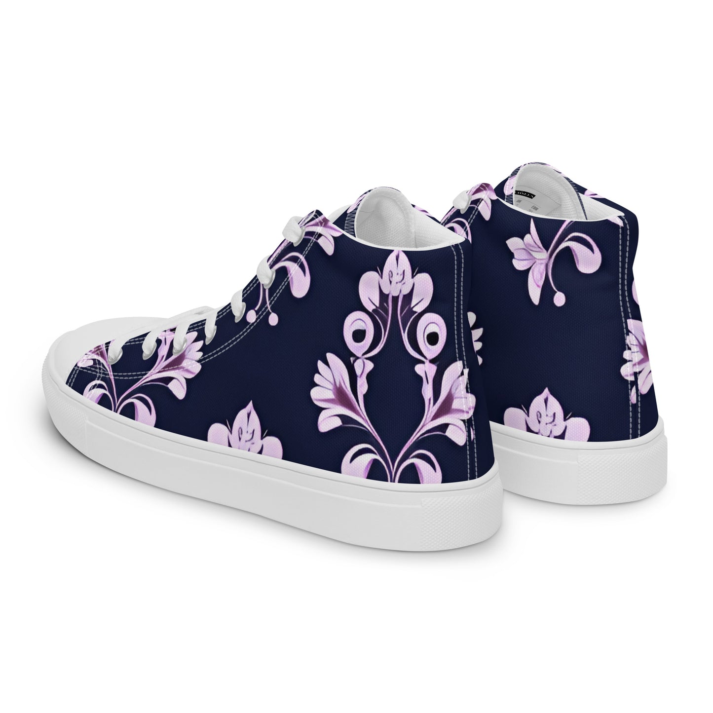 Women’s high top canvas shoes