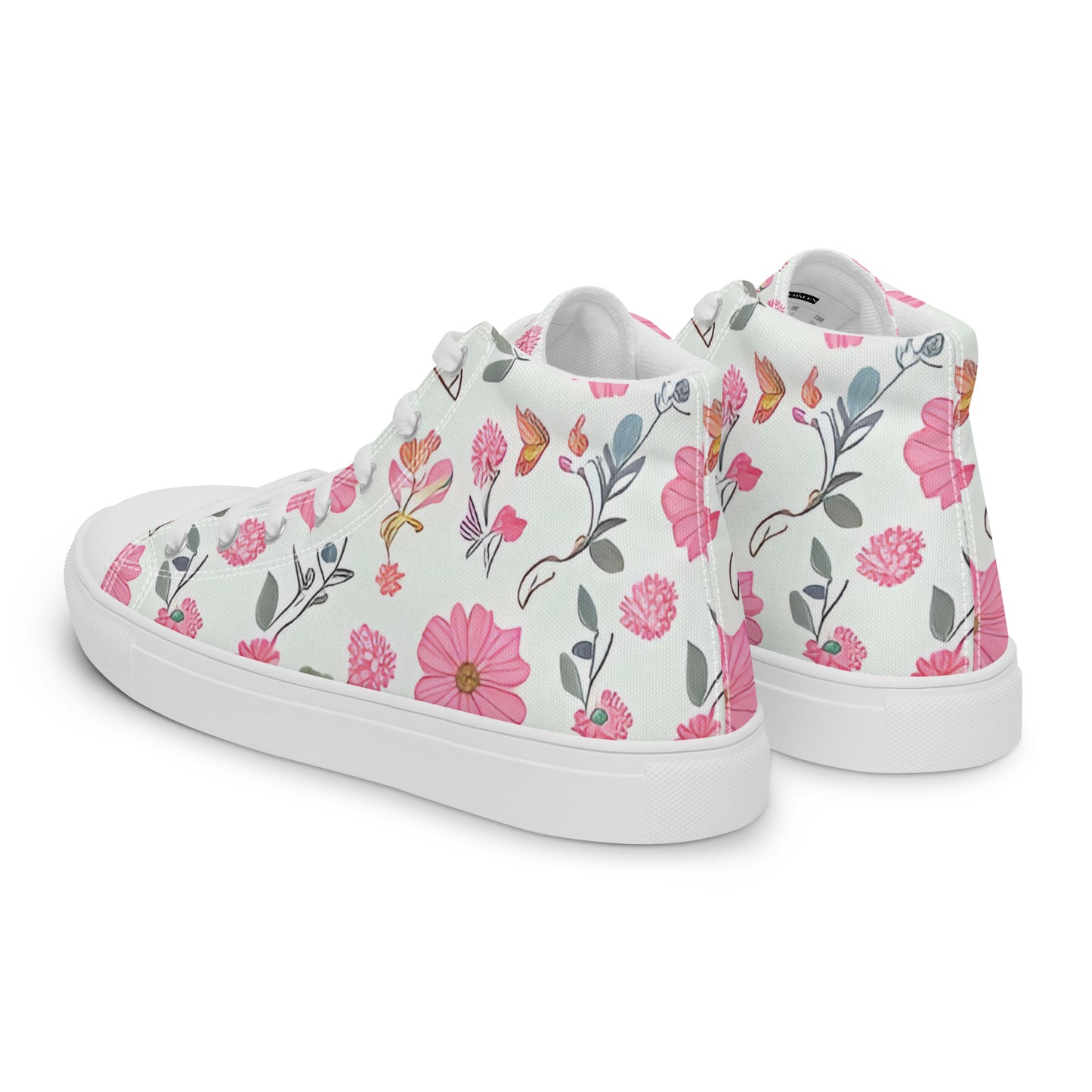 Women’s high top canvas shoes