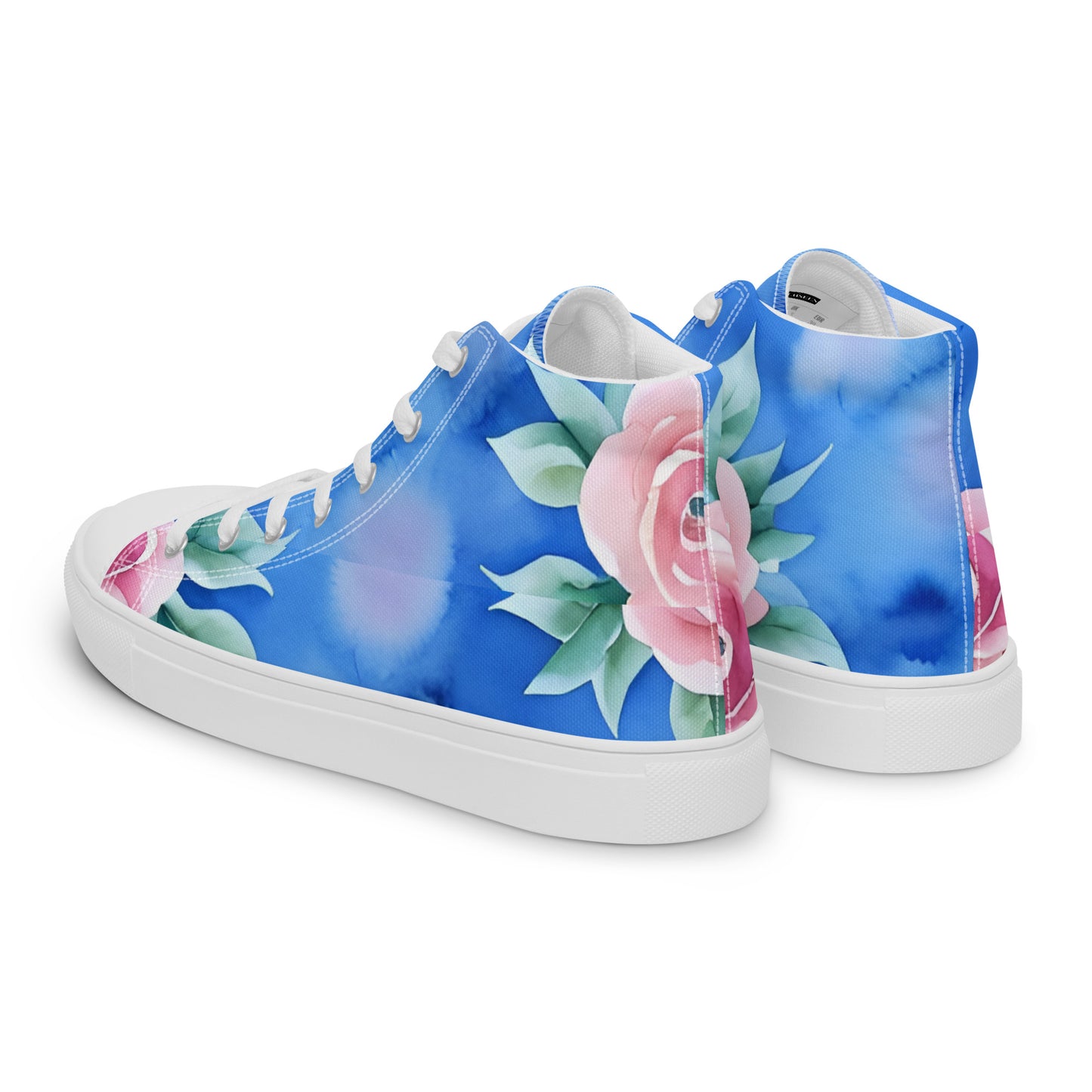 Women’s high top canvas shoes