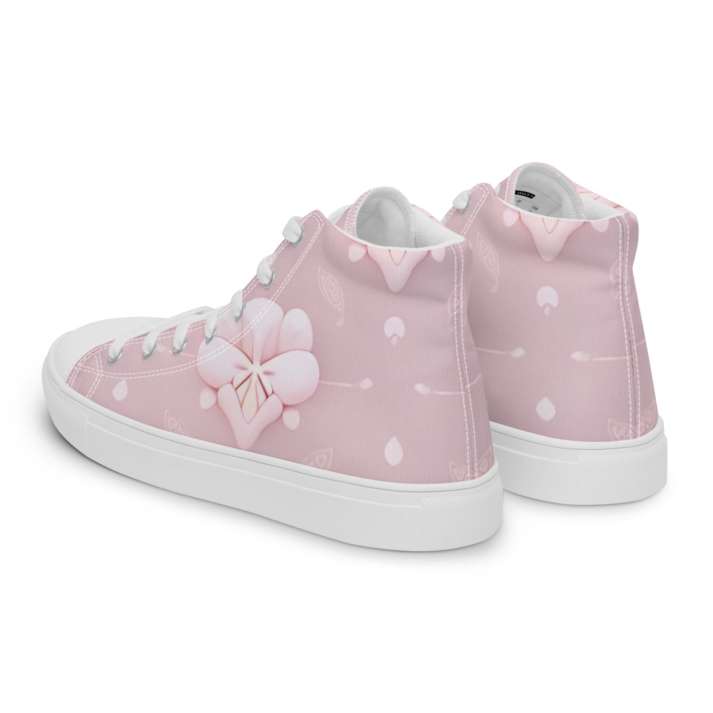 Women’s high top canvas shoes