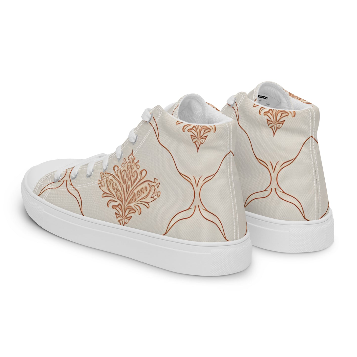 Women’s high top canvas shoes