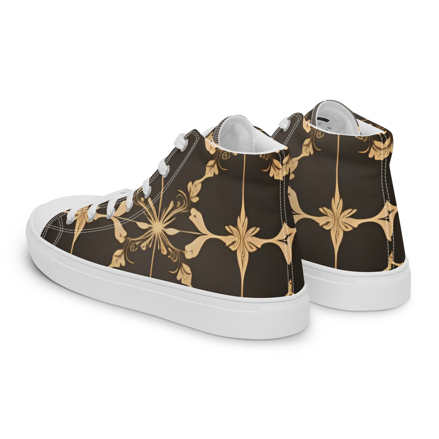 Women’s high top canvas shoes