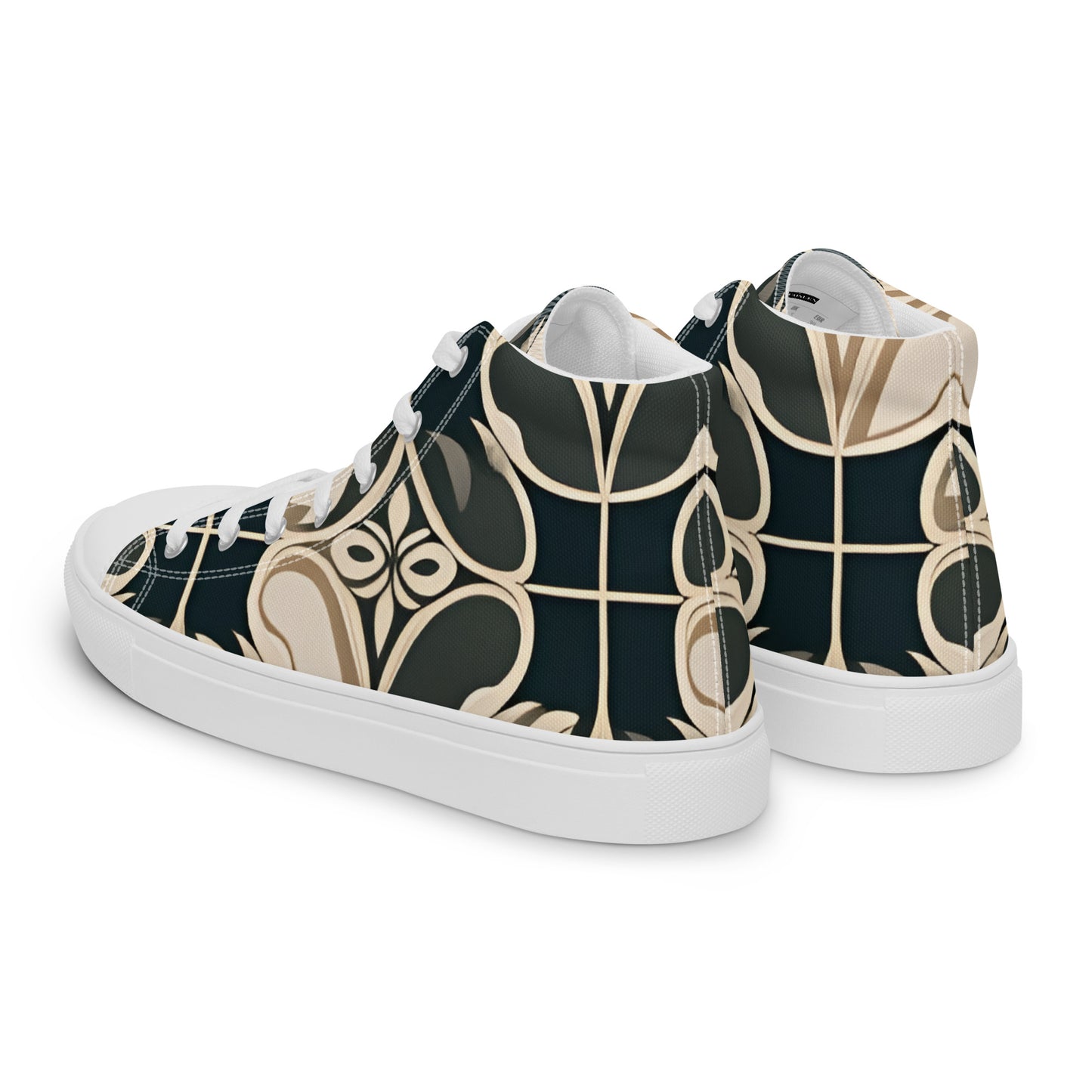 Women’s high top canvas shoes