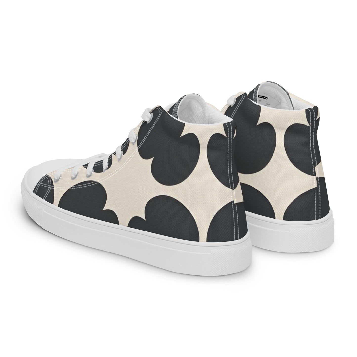 Women’s high top canvas shoes