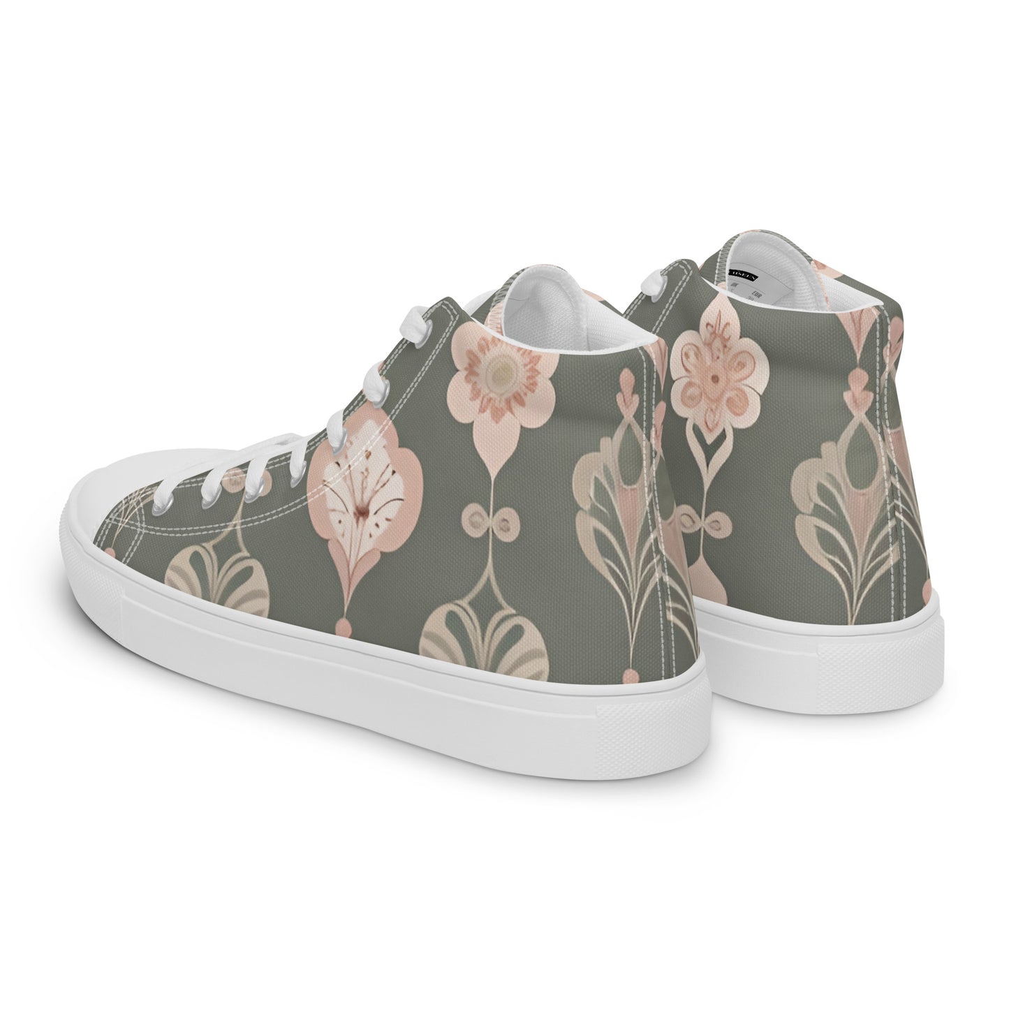 Women’s high top canvas shoes