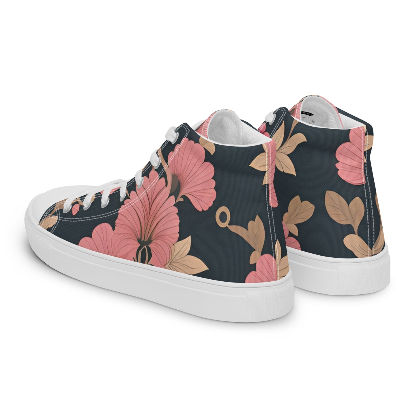 Women’s high top canvas shoes