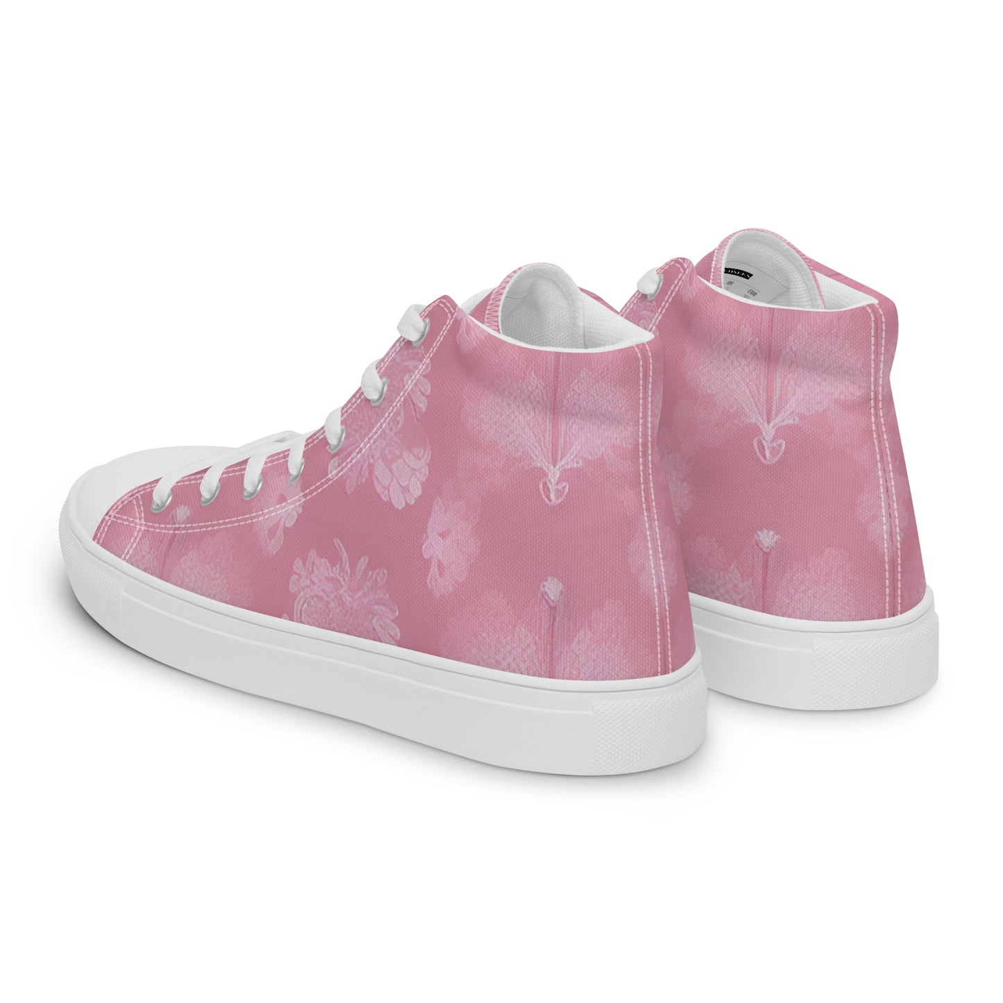 Women’s high top canvas shoes