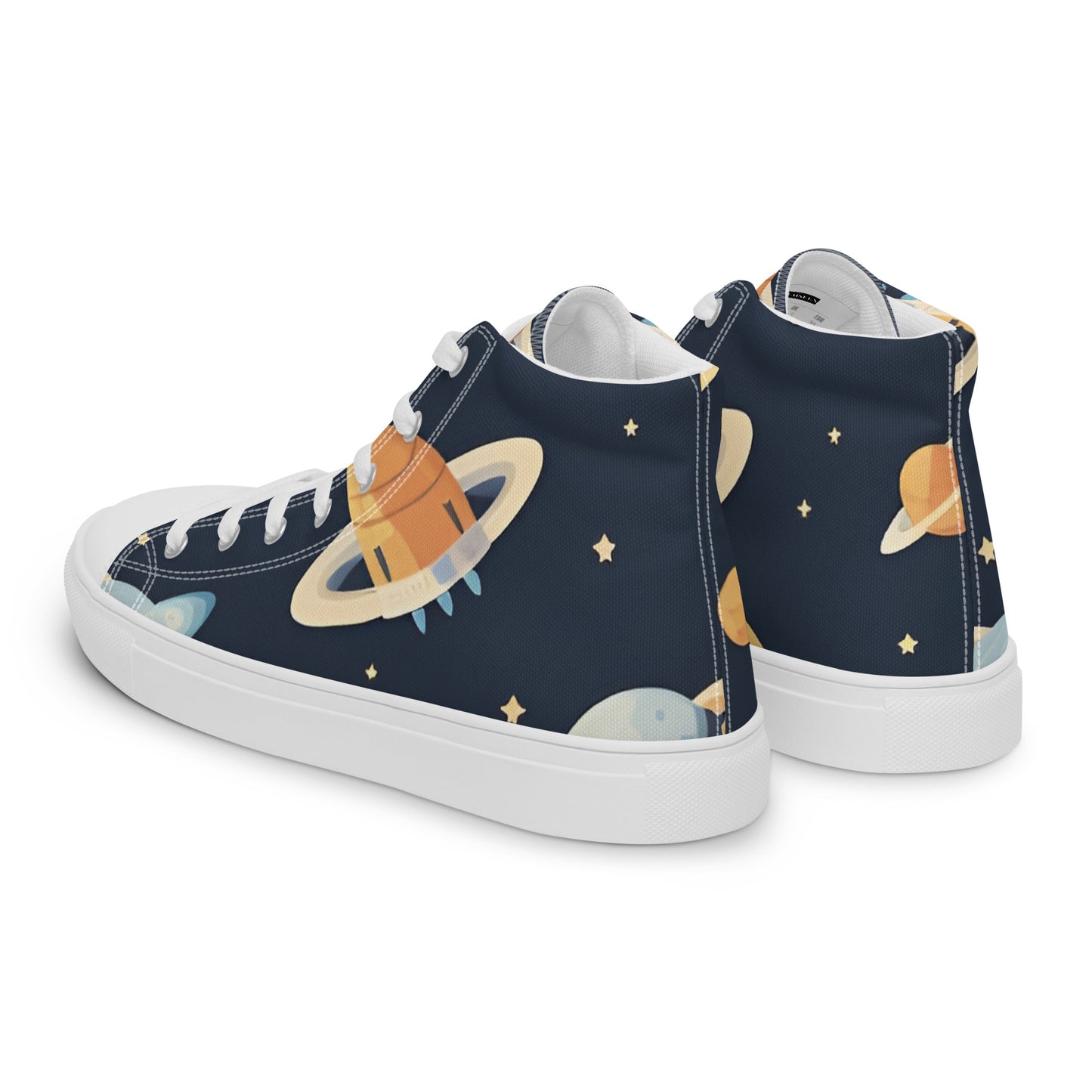 Women’s high top canvas shoes