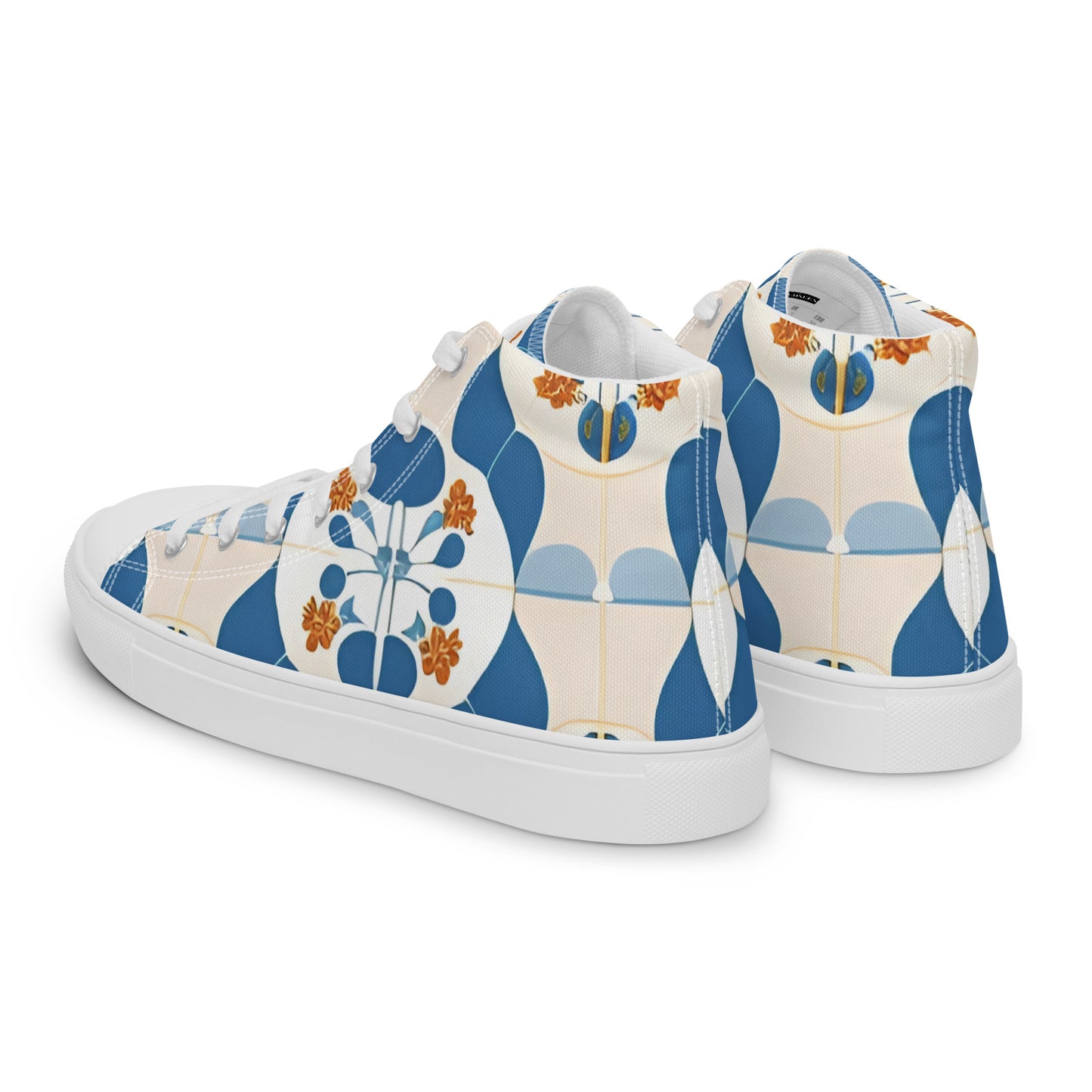 Women’s high top canvas shoes