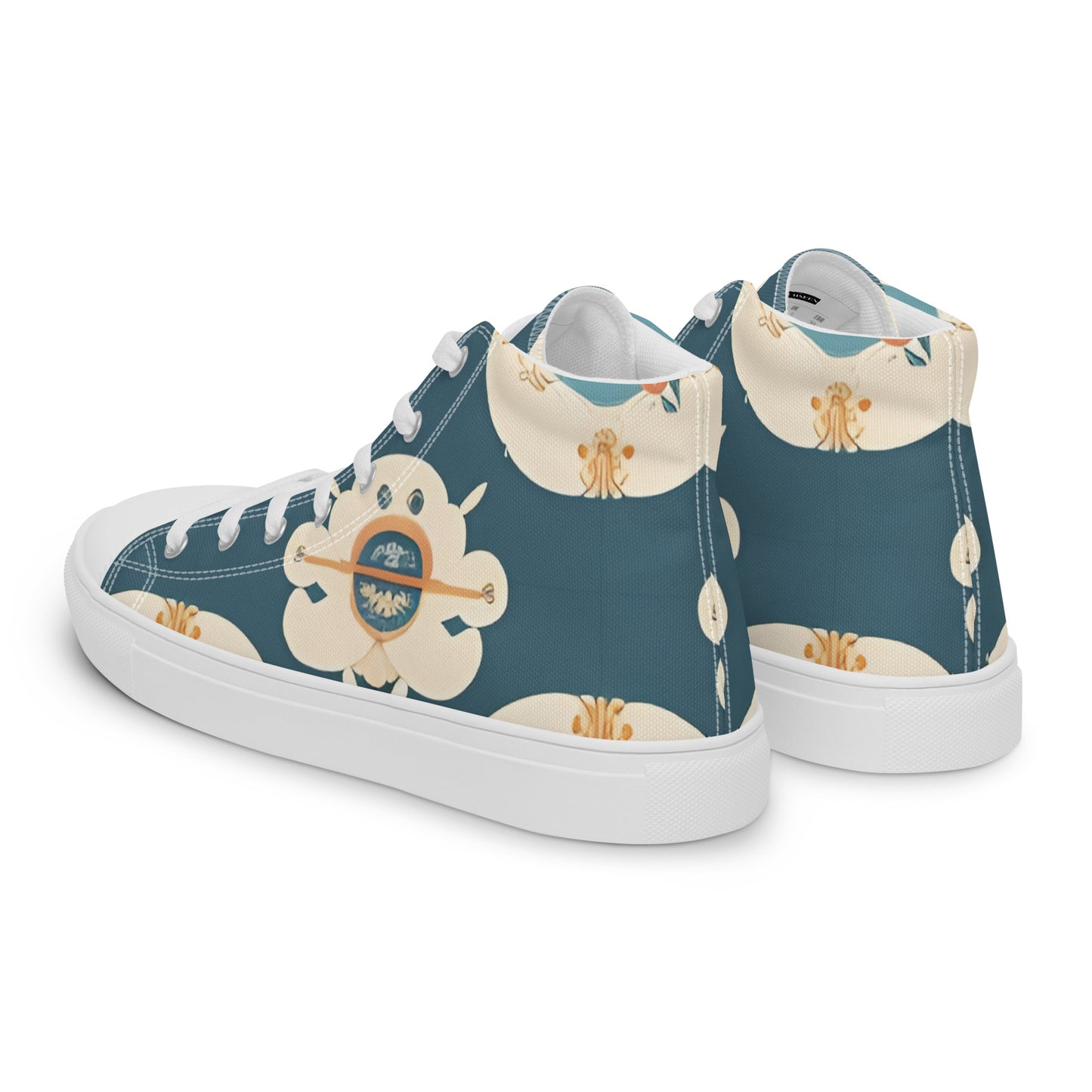 Women’s high top canvas shoes