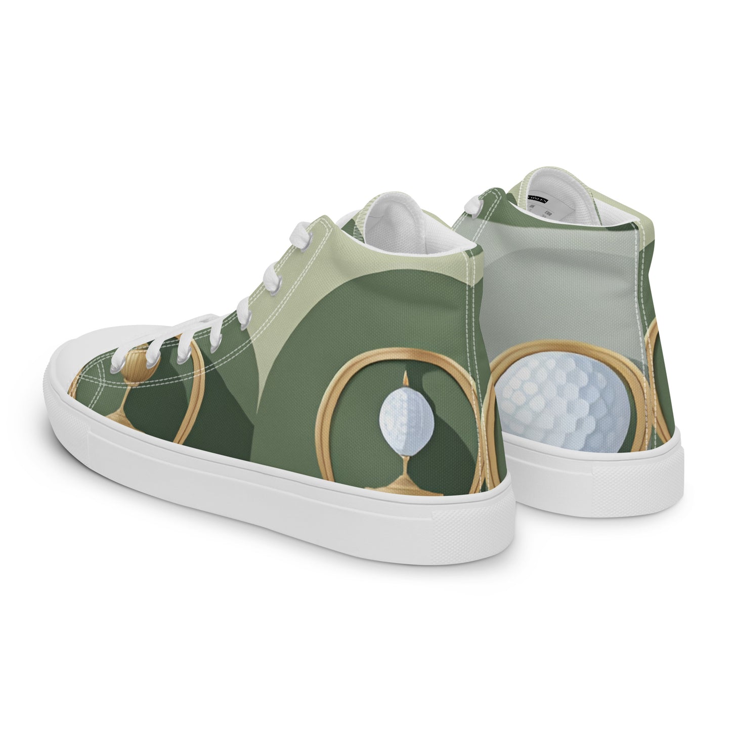 Women’s high top canvas shoes