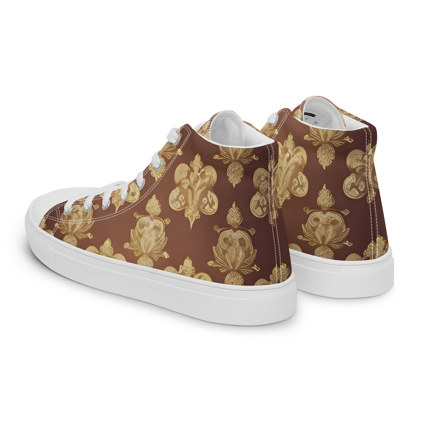 Women’s high top canvas shoes