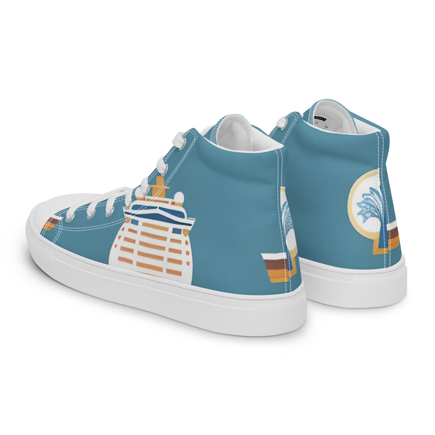 Women’s high top canvas shoes