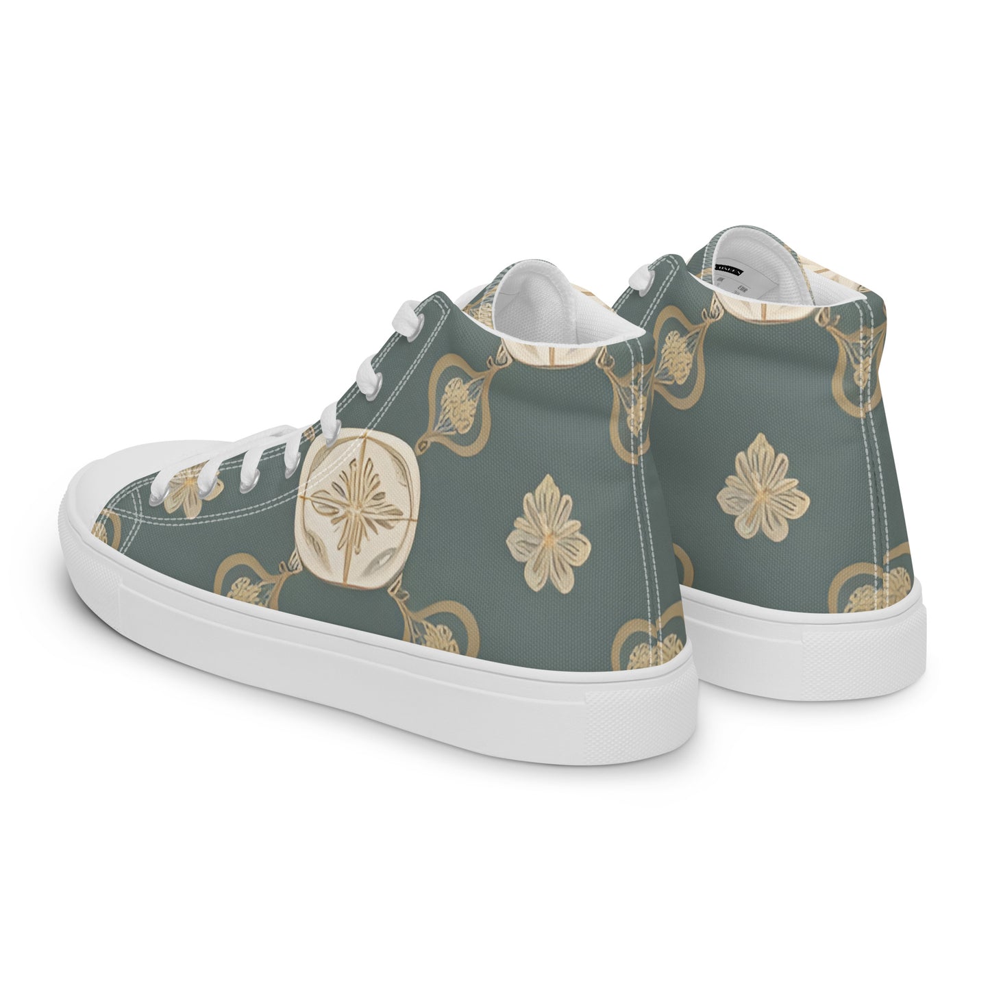 Women’s high top canvas shoes