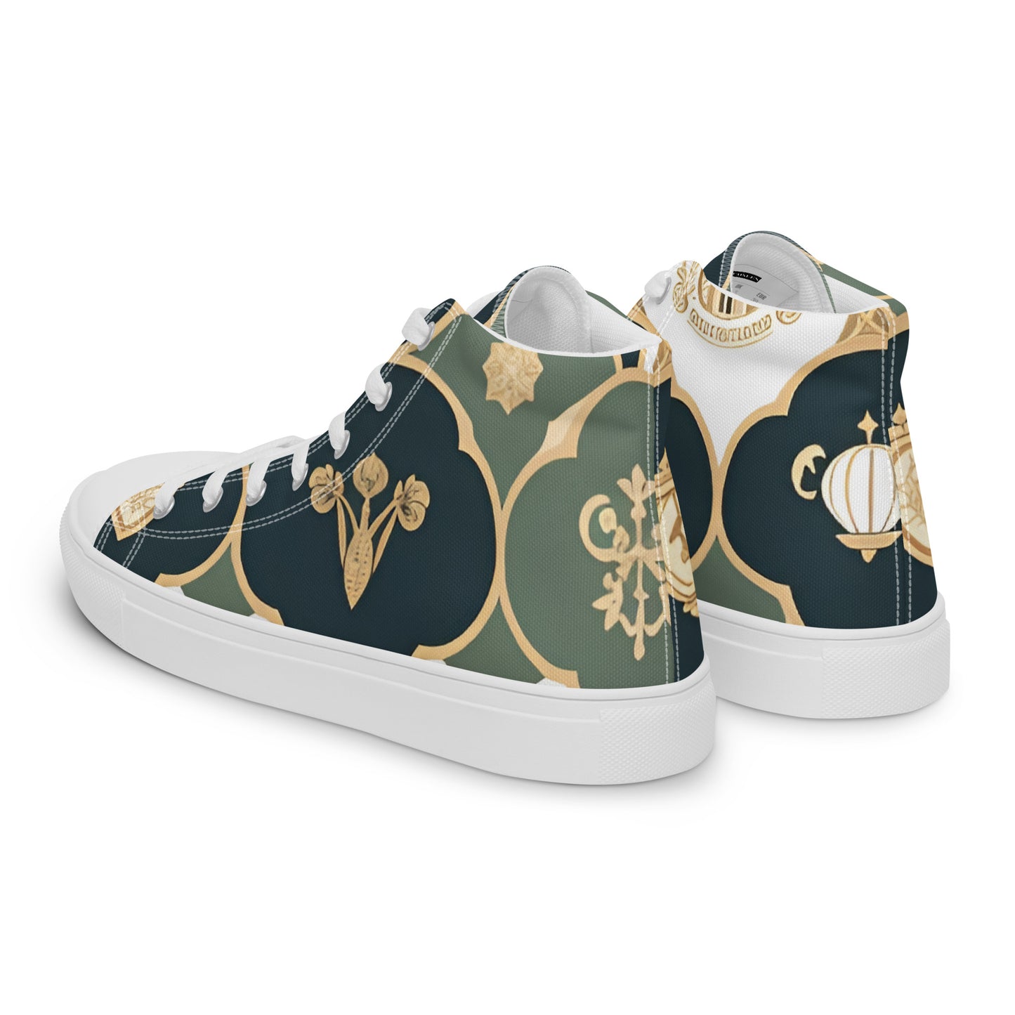 Women’s high top canvas shoes