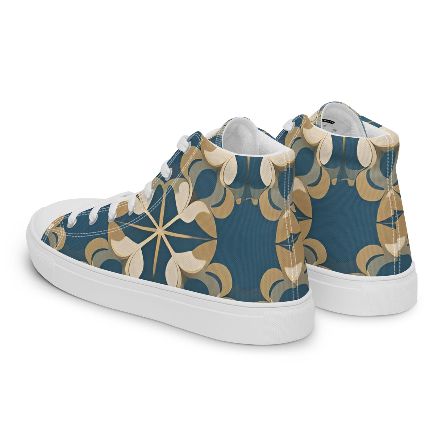 Women’s high top canvas shoes