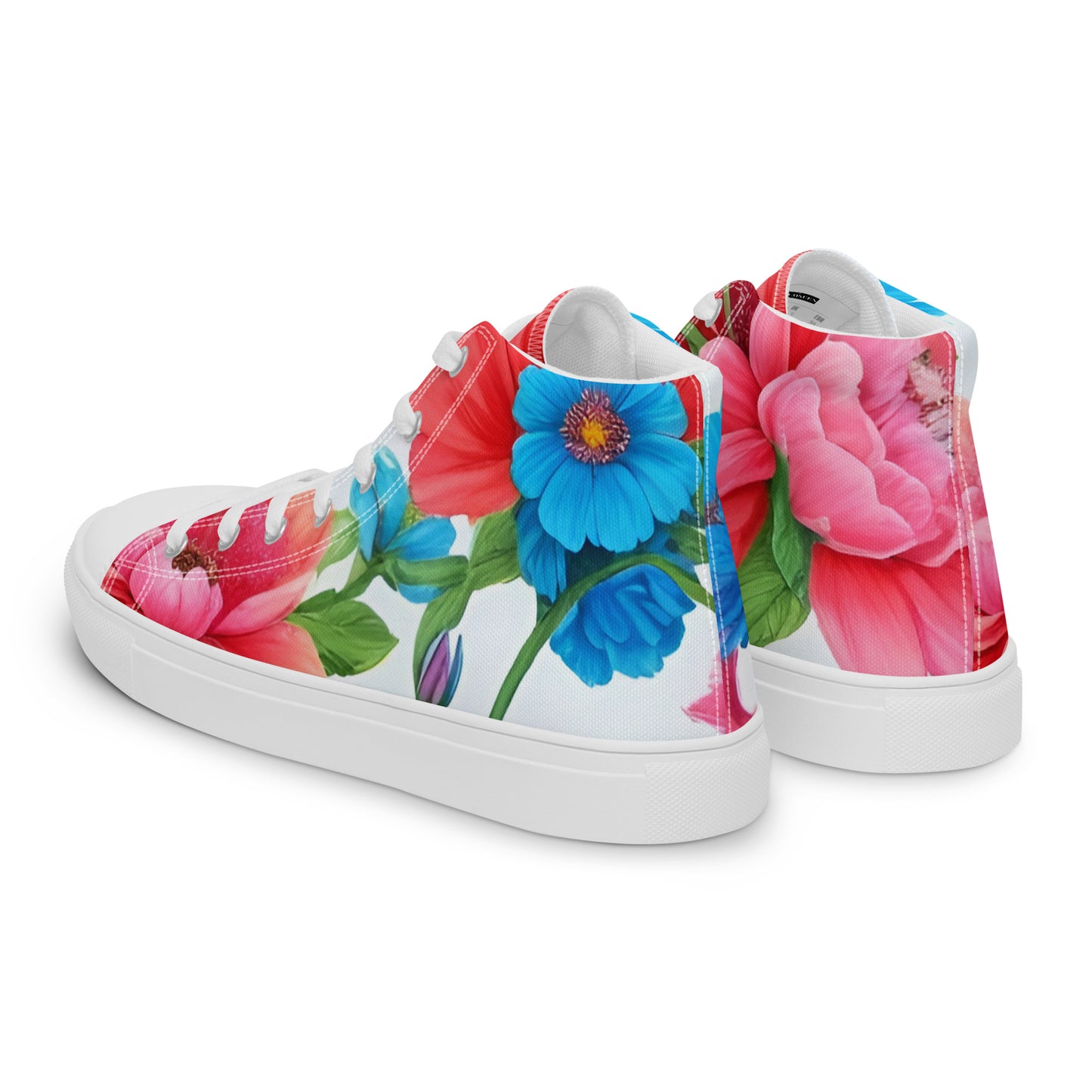 Women’s high top canvas shoes