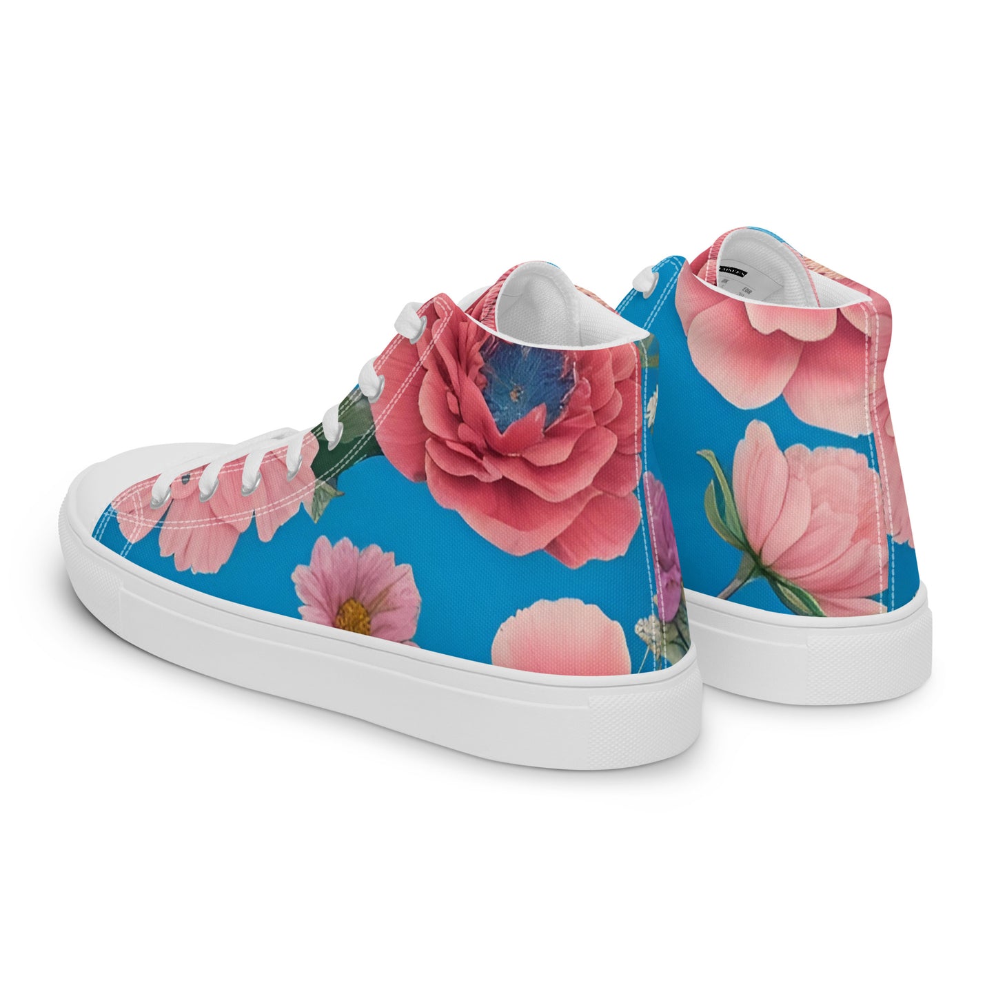 Women’s high top canvas shoes