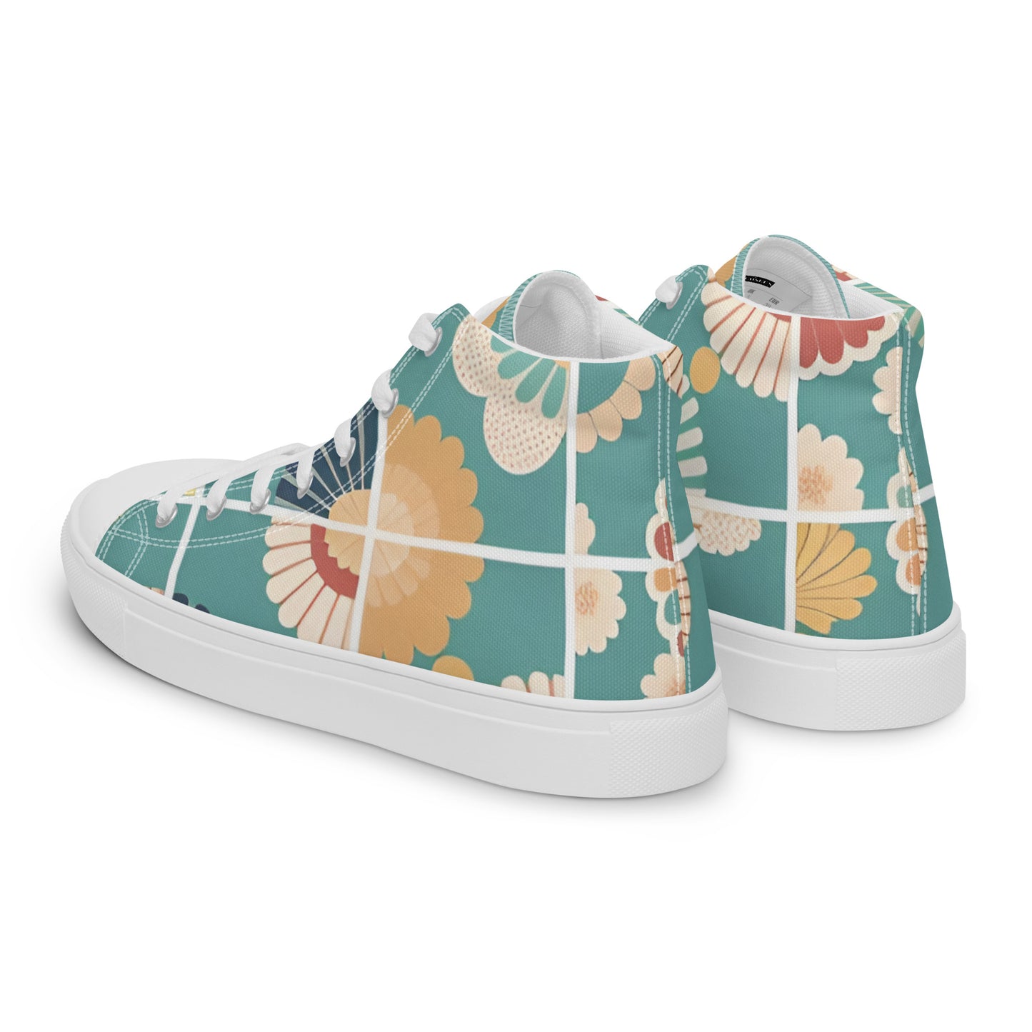 Women’s high top canvas shoes