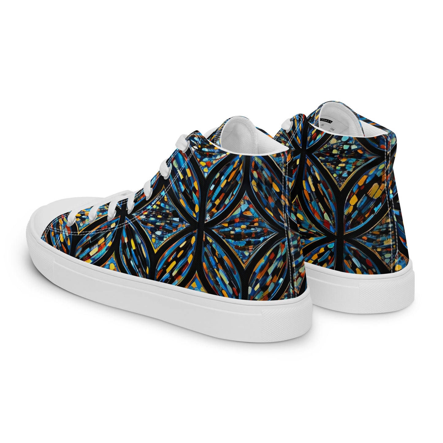 Women’s high top canvas shoes