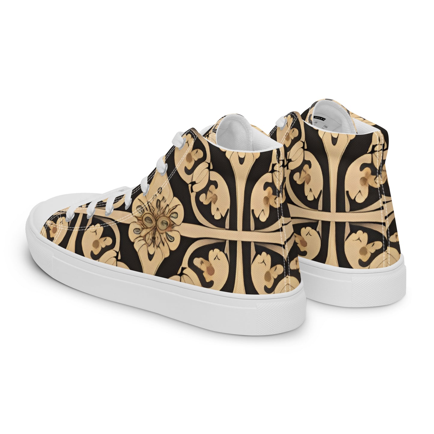 Women’s high top canvas shoes